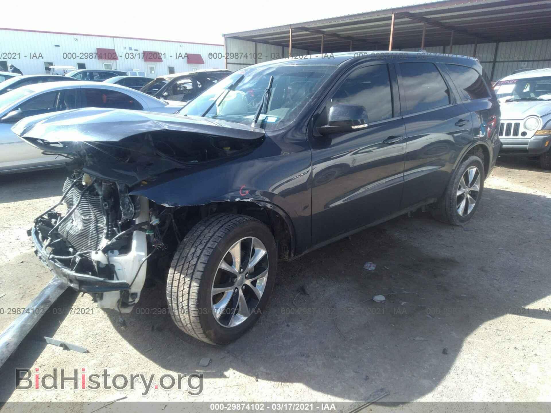 2014 DODGE DURANGO - VIN: 1C4SDHCT5EC597699 - Фото 2