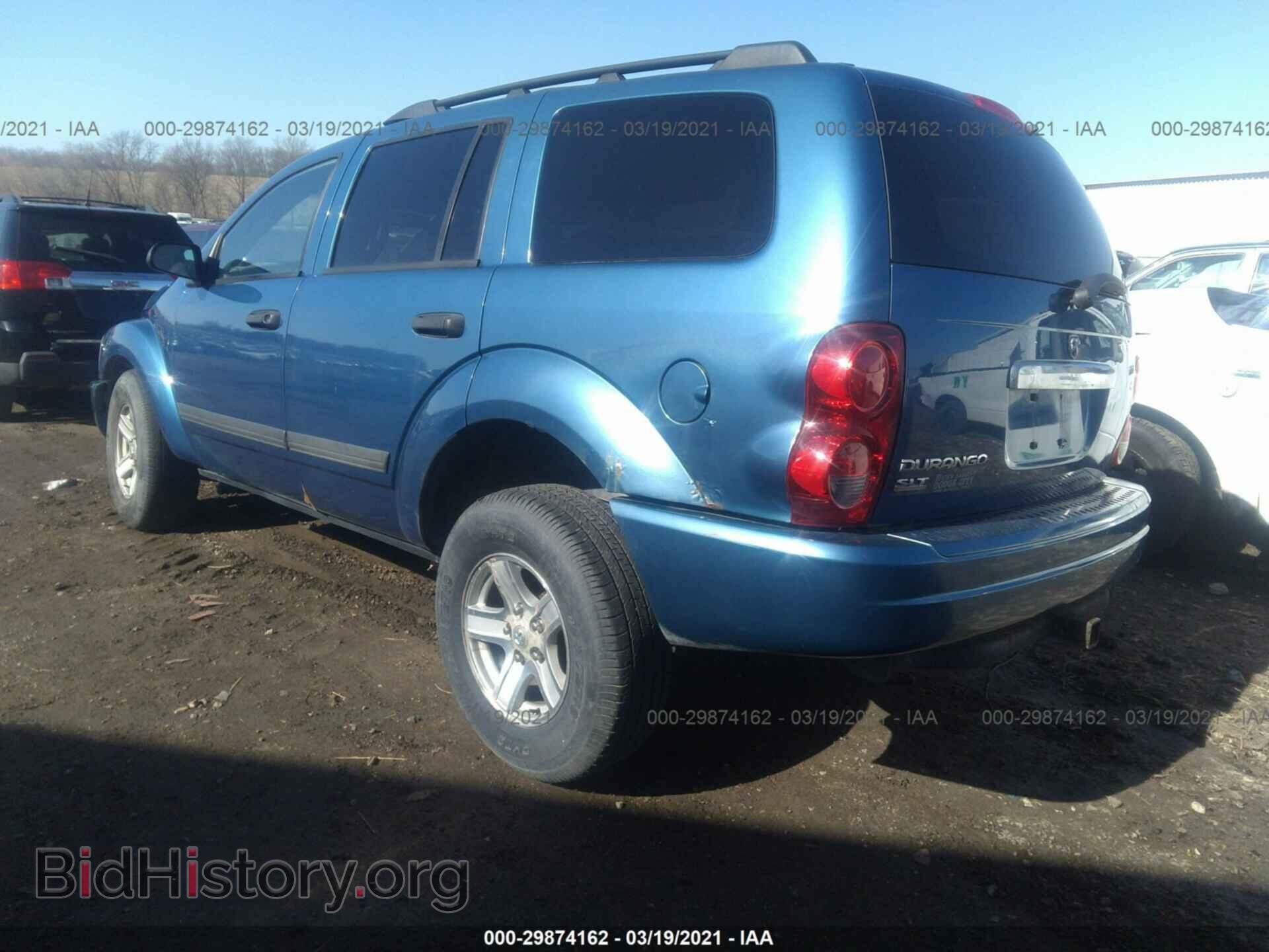 2006 DODGE DURANGO - VIN: 1D4HB48N76F124523 - Фото 3