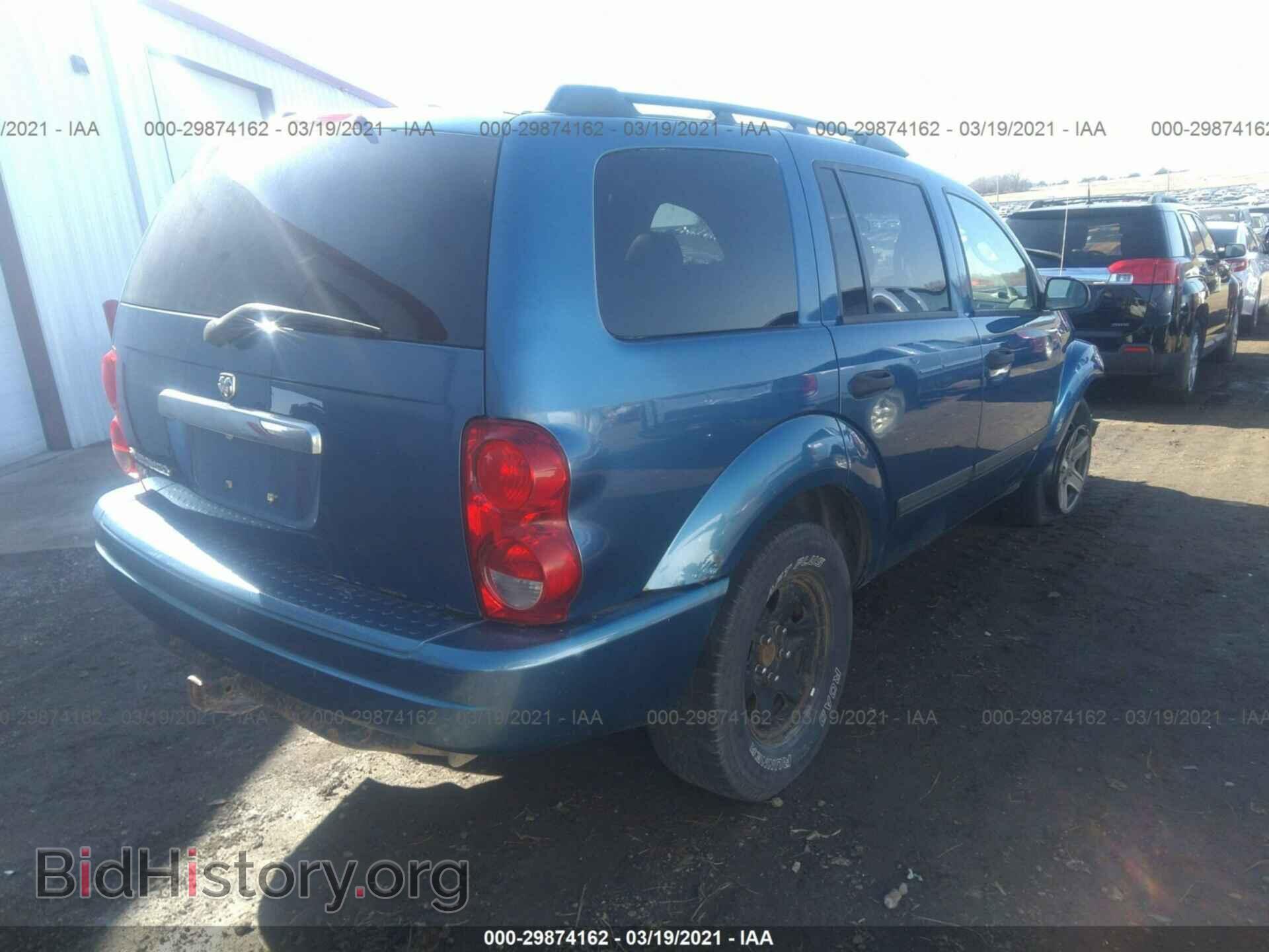 2006 DODGE DURANGO - VIN: 1D4HB48N76F124523 - Фото 4