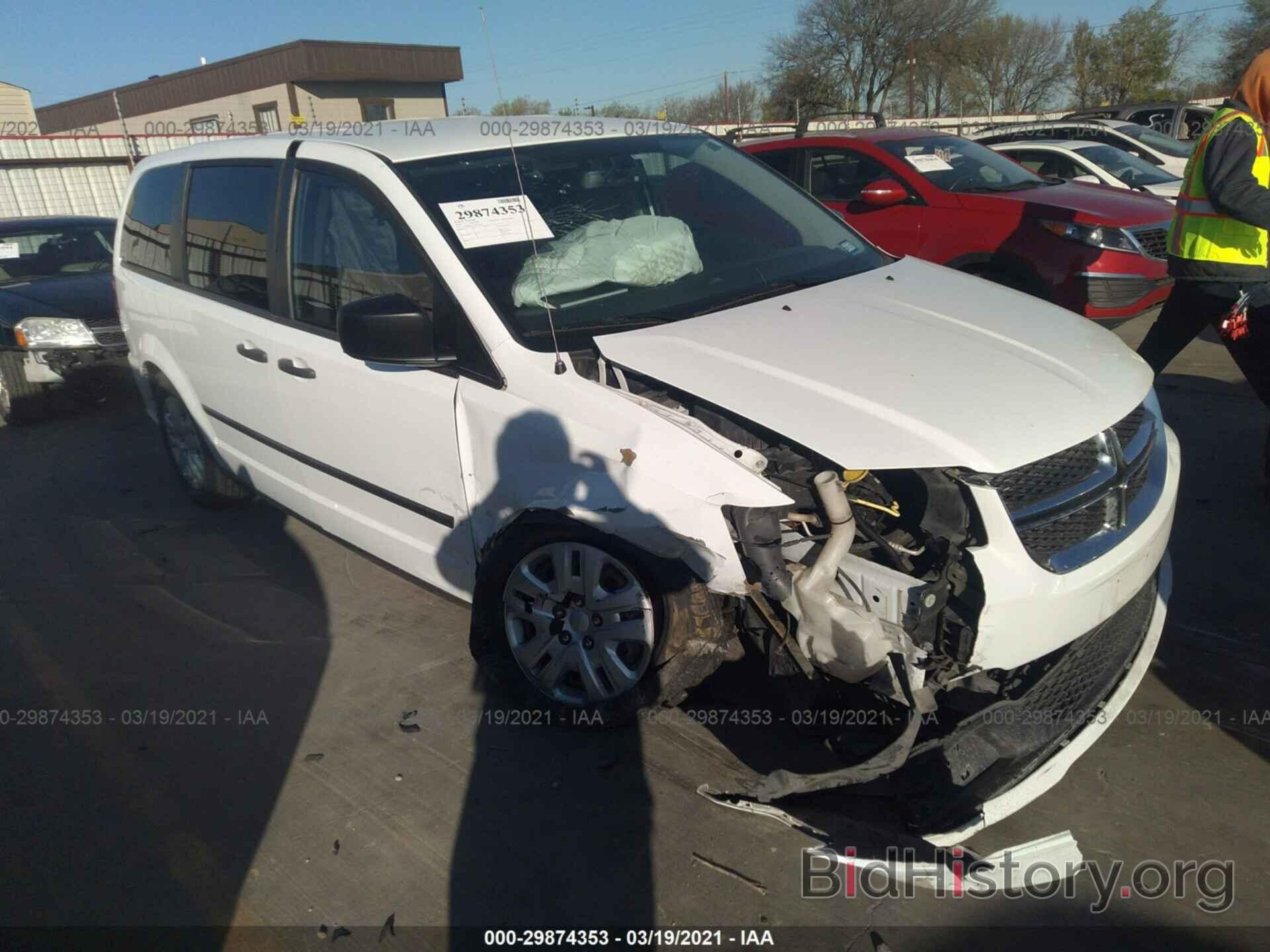 Photo 2C4RDGBG2GR227642 - DODGE GRAND CARAVAN 2016