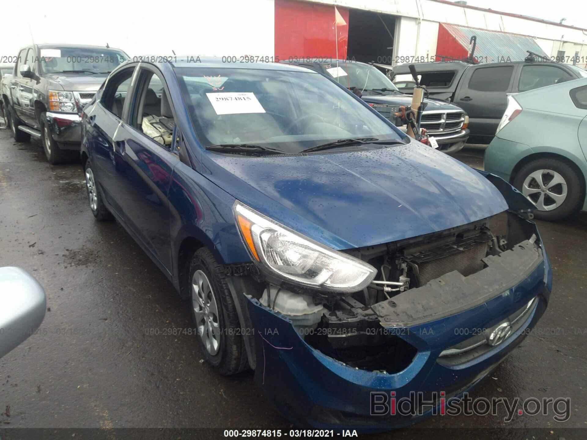 Photo KMHCT4AE4FU804109 - HYUNDAI ACCENT 2015