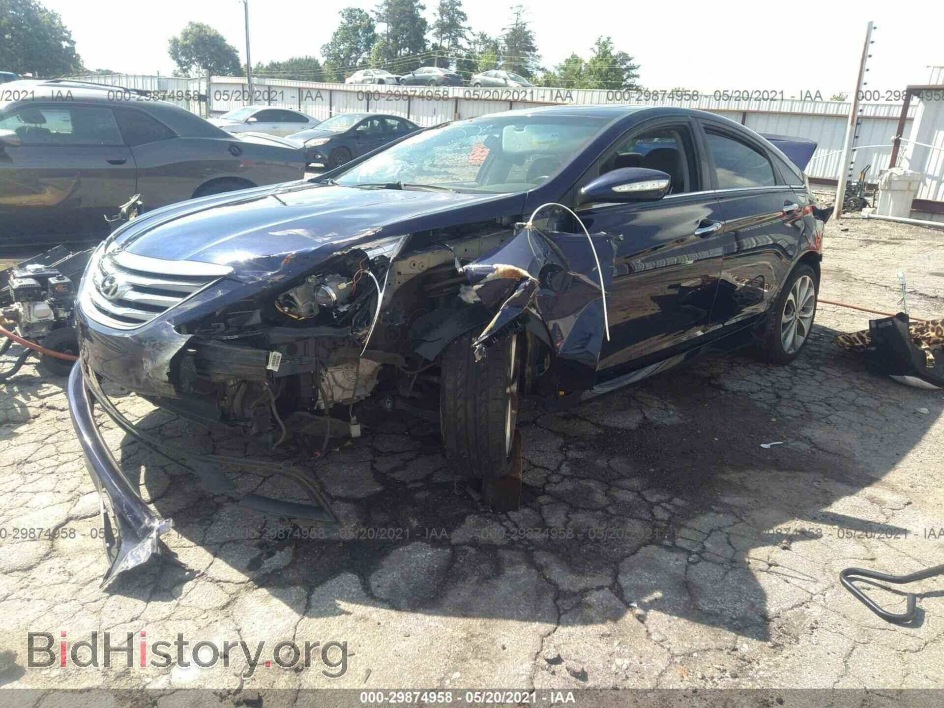 2014 HYUNDAI SONATA - VIN: 5NPEC4AB2EH842823 - Фото 2