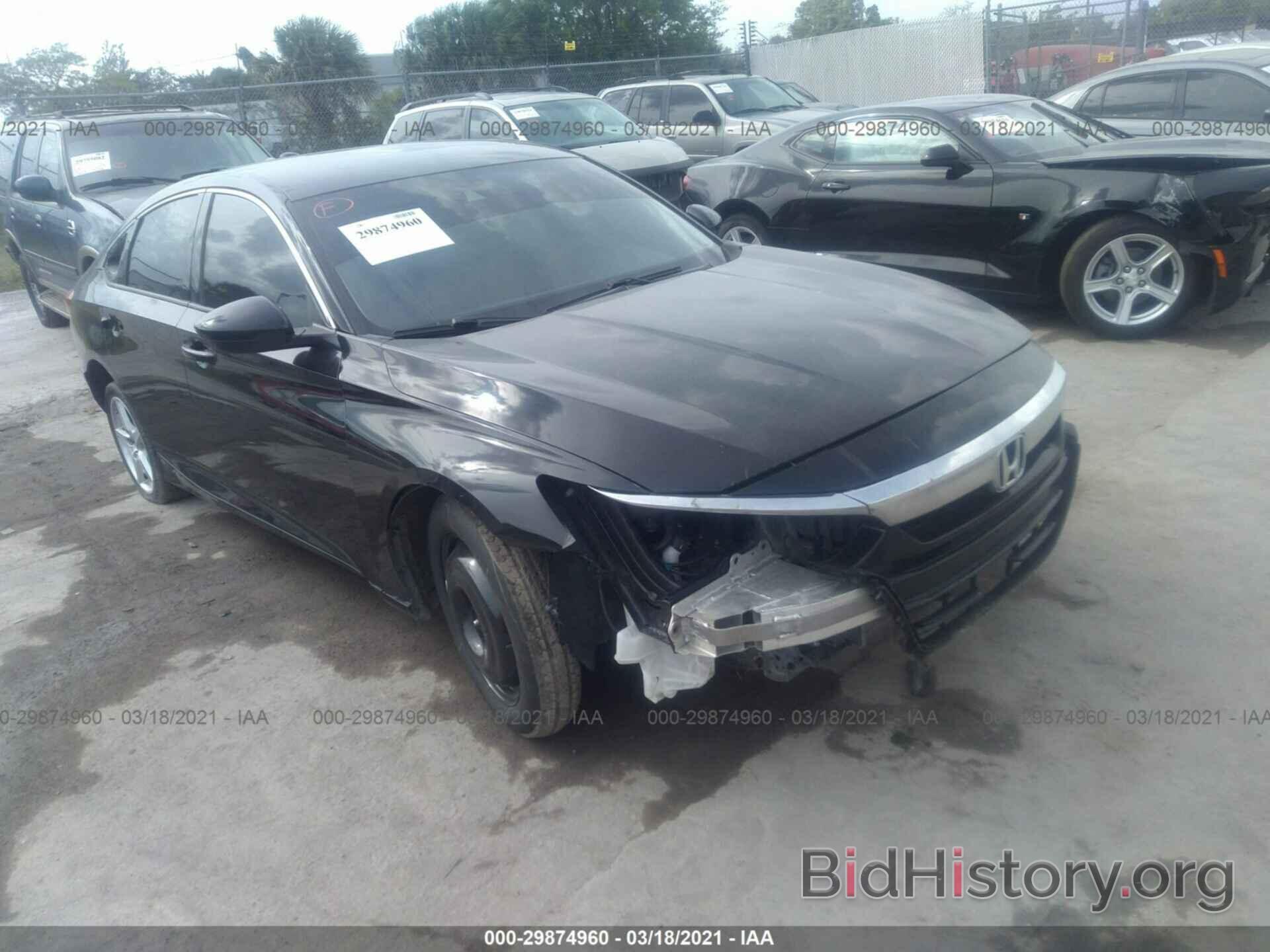 Photo 1HGCV1F19LA051727 - HONDA ACCORD SEDAN 2020