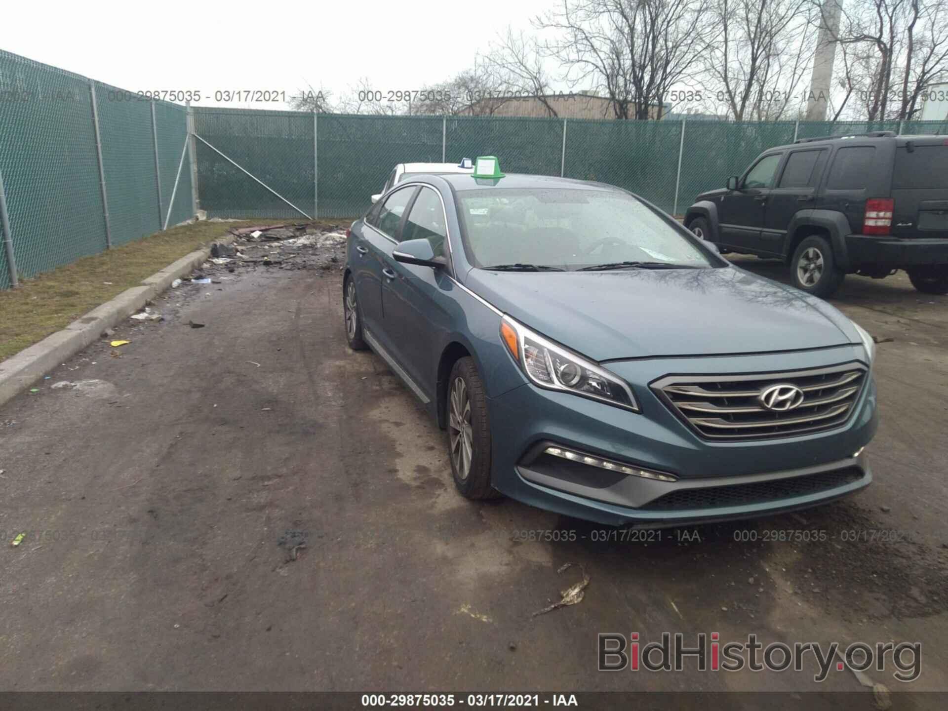 Фотография 5NPE34AF7HH555758 - HYUNDAI SONATA 2017