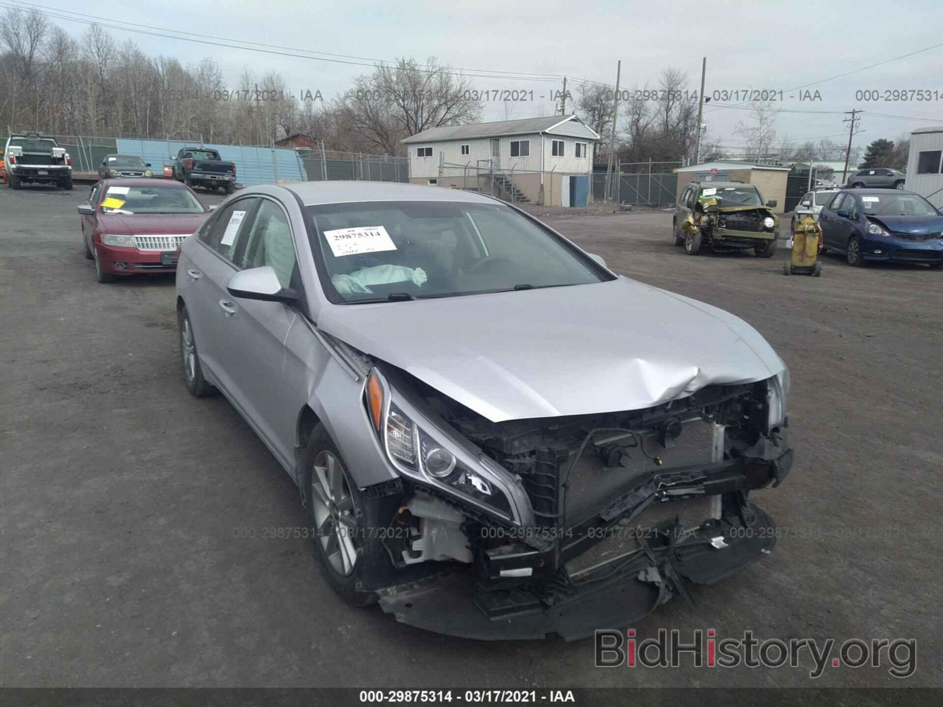 Photo 5NPE24AF9HH571236 - HYUNDAI SONATA 2017