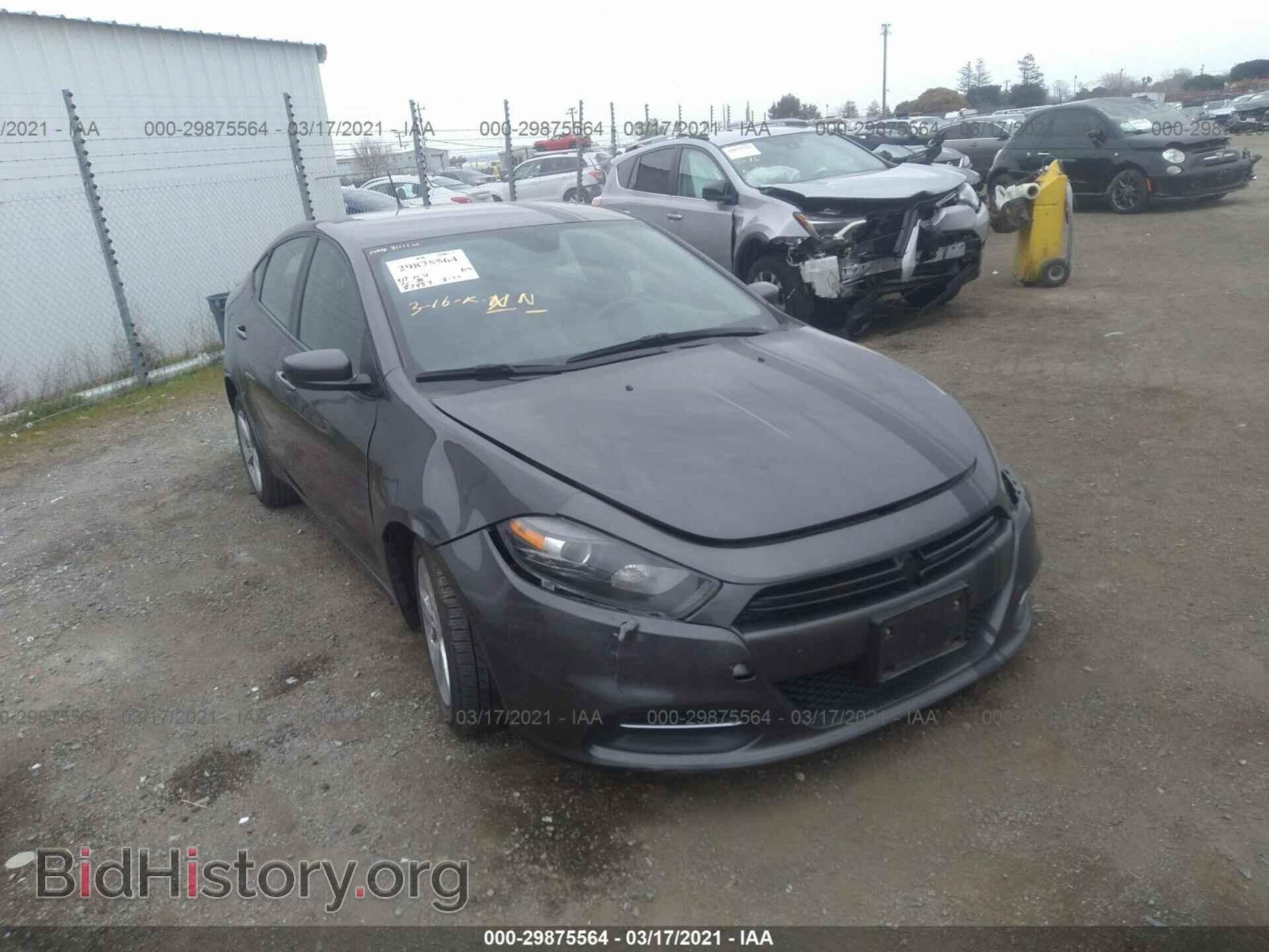 Фотография 1C3CDFBB8FD310373 - DODGE DART 2015