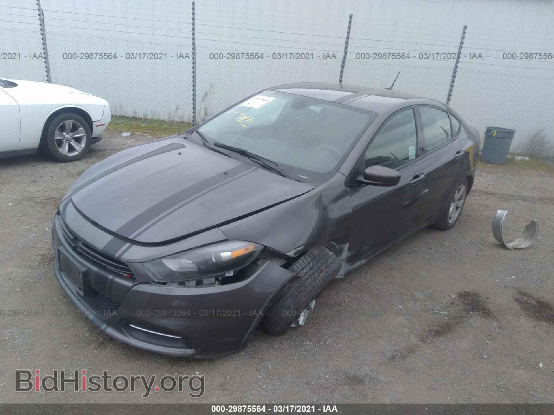 2015 DODGE DART - VIN: 1C3CDFBB8FD310373 - Фото 2
