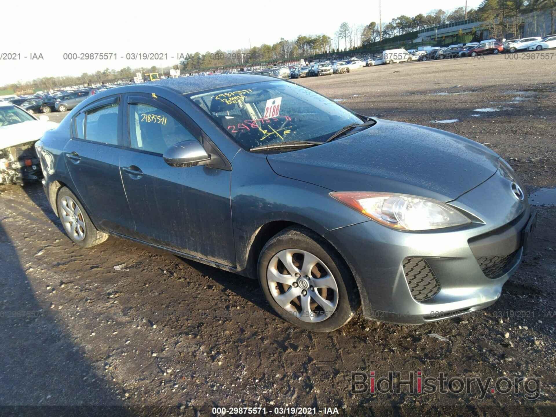 Photo JM1BL1UF5C1508175 - MAZDA MAZDA3 2012