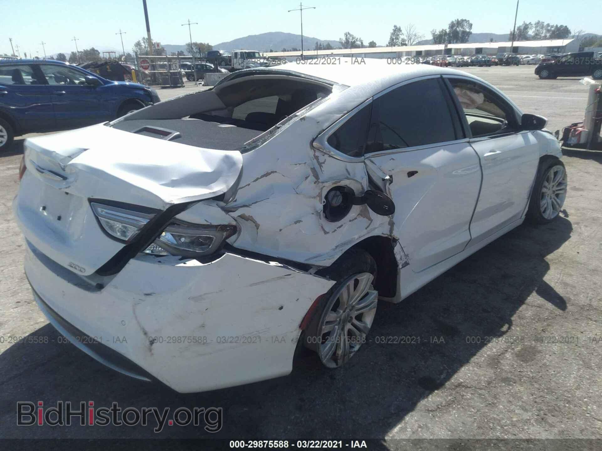 2015 CHRYSLER 200 - VIN: 1C3CCCAB4FN730452 - Photo 4