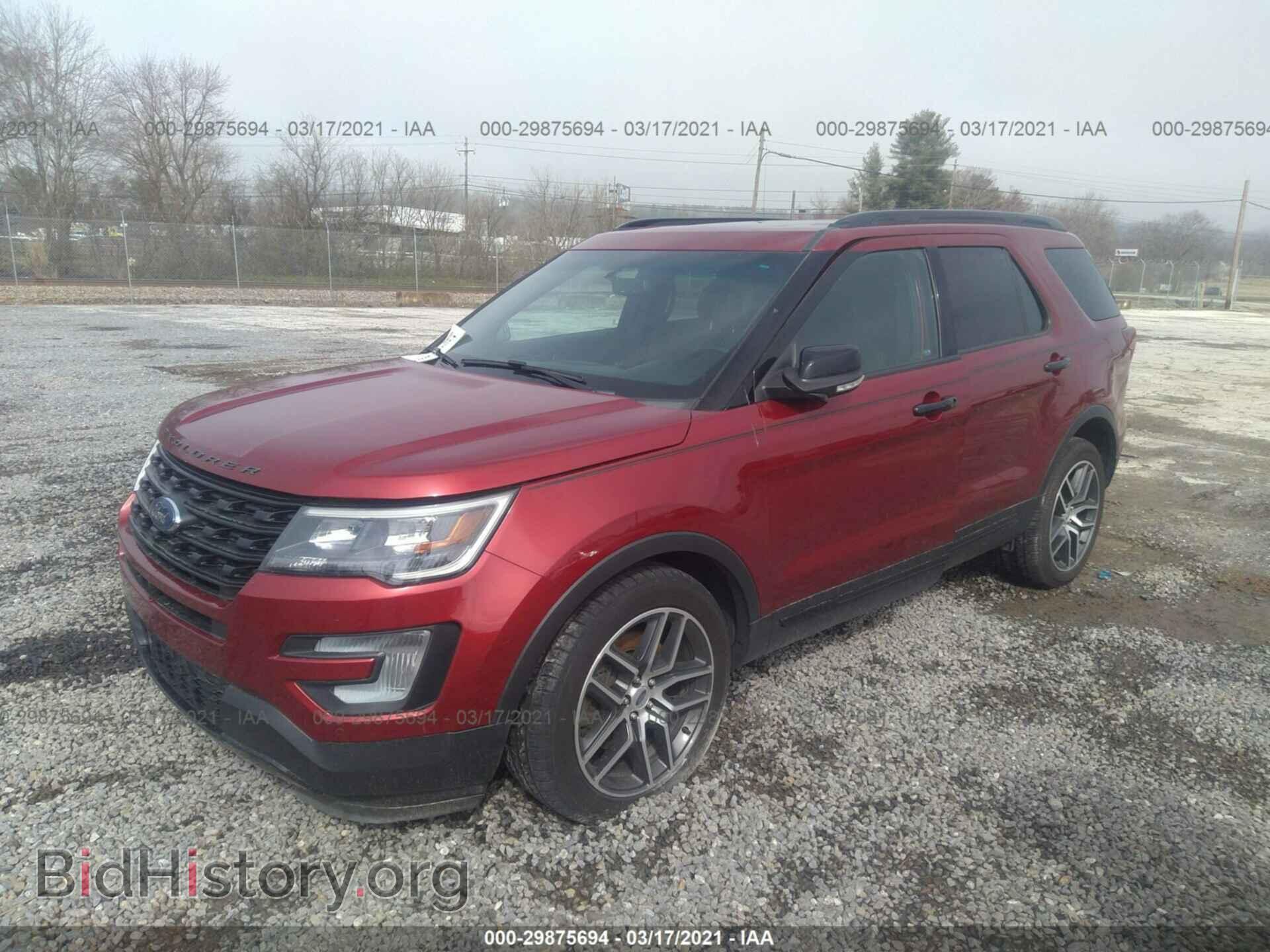 2017 FORD EXPLORER - VIN: 1FM5K8GT7HGA09095 - Фото 2