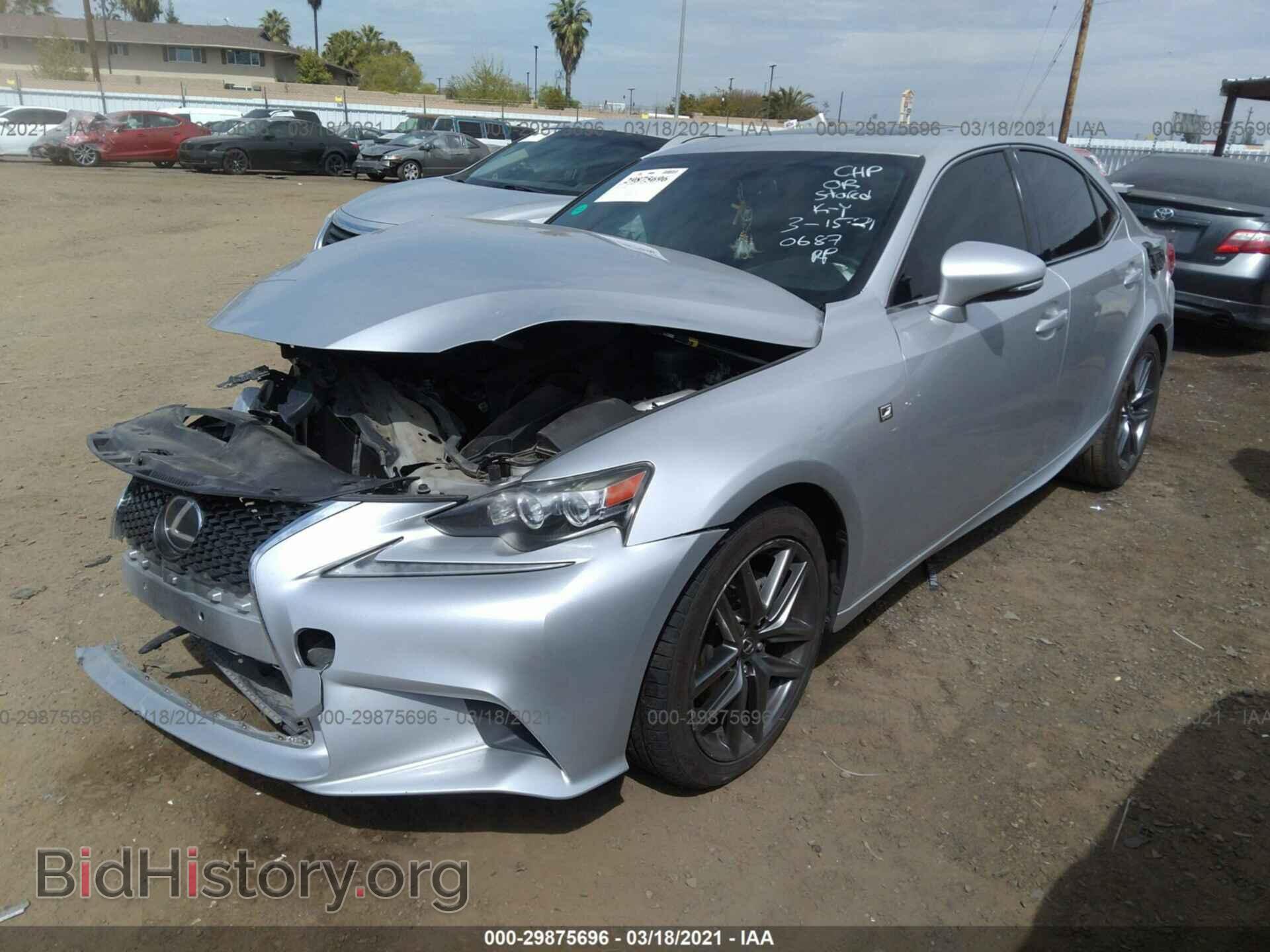 2014 LEXUS IS 250 - VIN: JTHBF1D29E5006087 - Фото 2