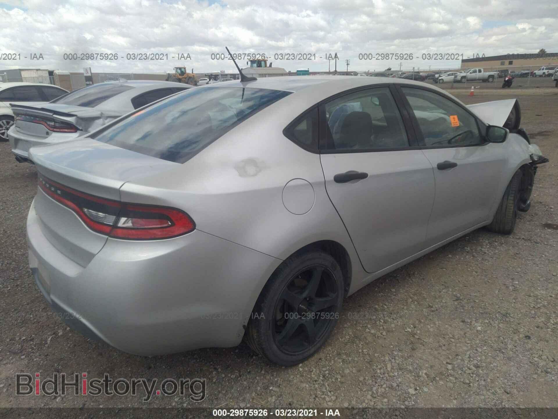 2013 DODGE DART - VIN: 1C3CDFAA7DD314212 - Фото 4