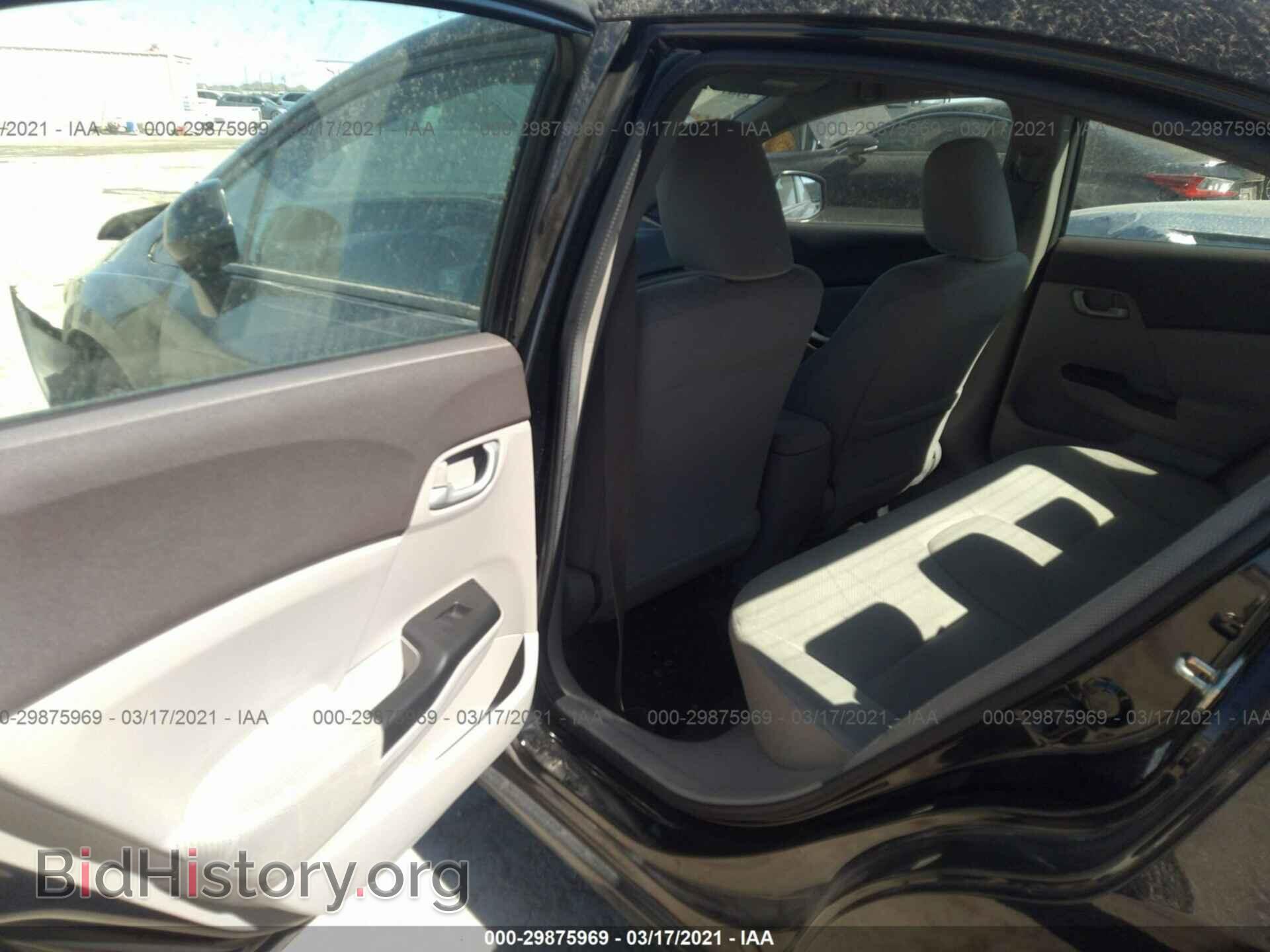 2012 HONDA CIVIC SDN - VIN: 2HGFB2F59CH571040 - Фото 8