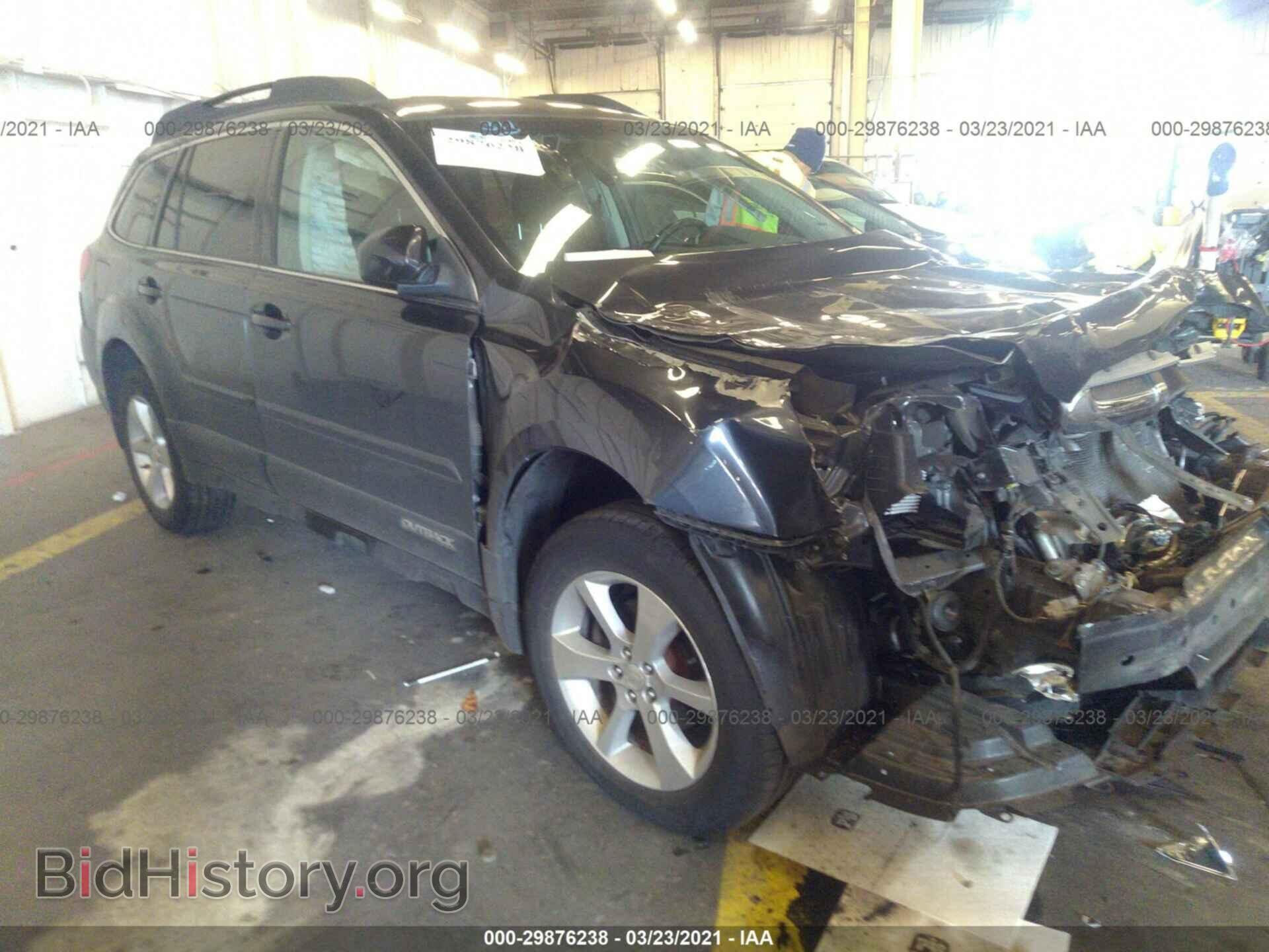 Фотография 4S4BRBPCXD3238190 - SUBARU OUTBACK 2013