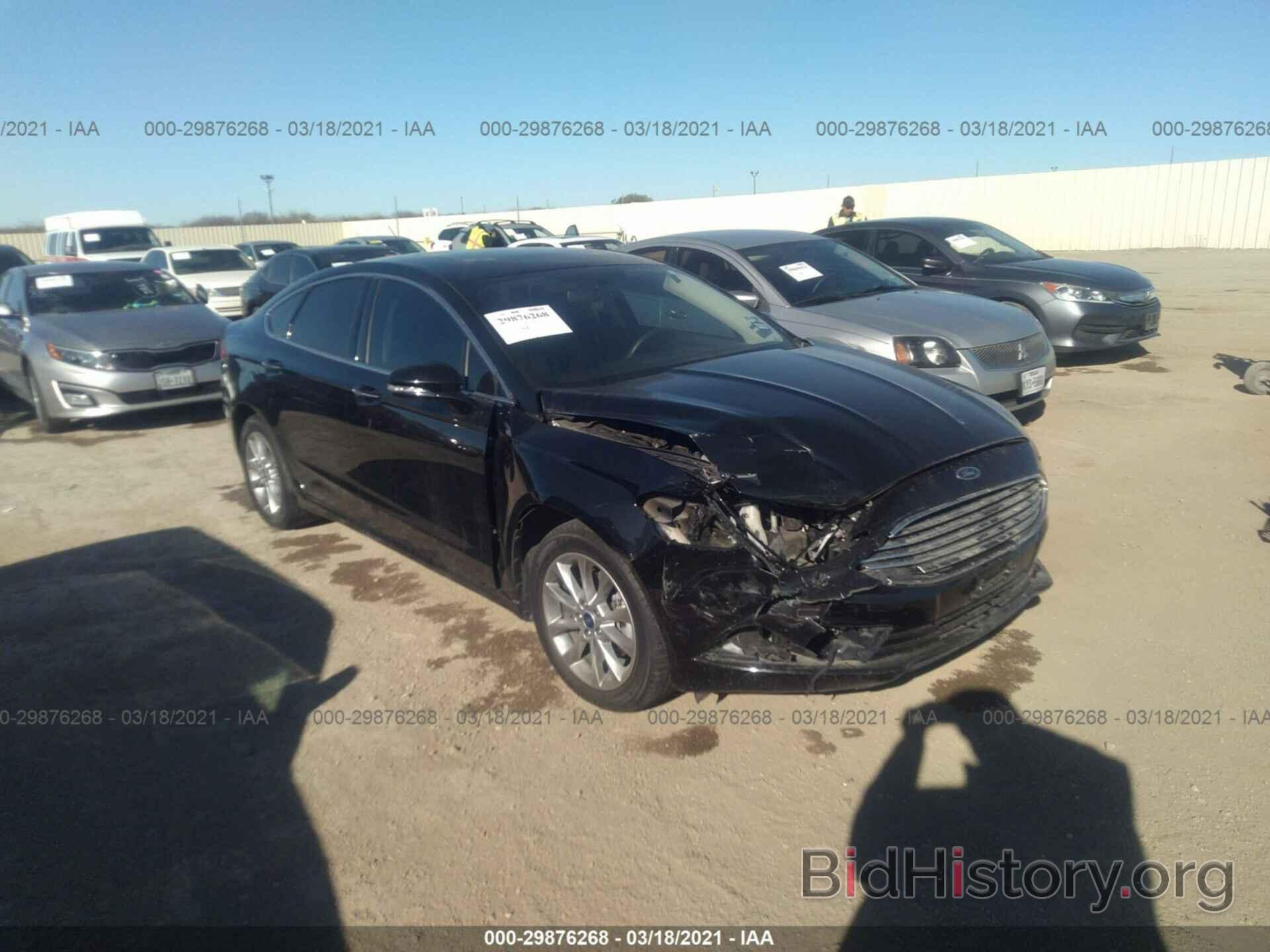 Photo 3FA6P0HD3HR292242 - FORD FUSION 2017