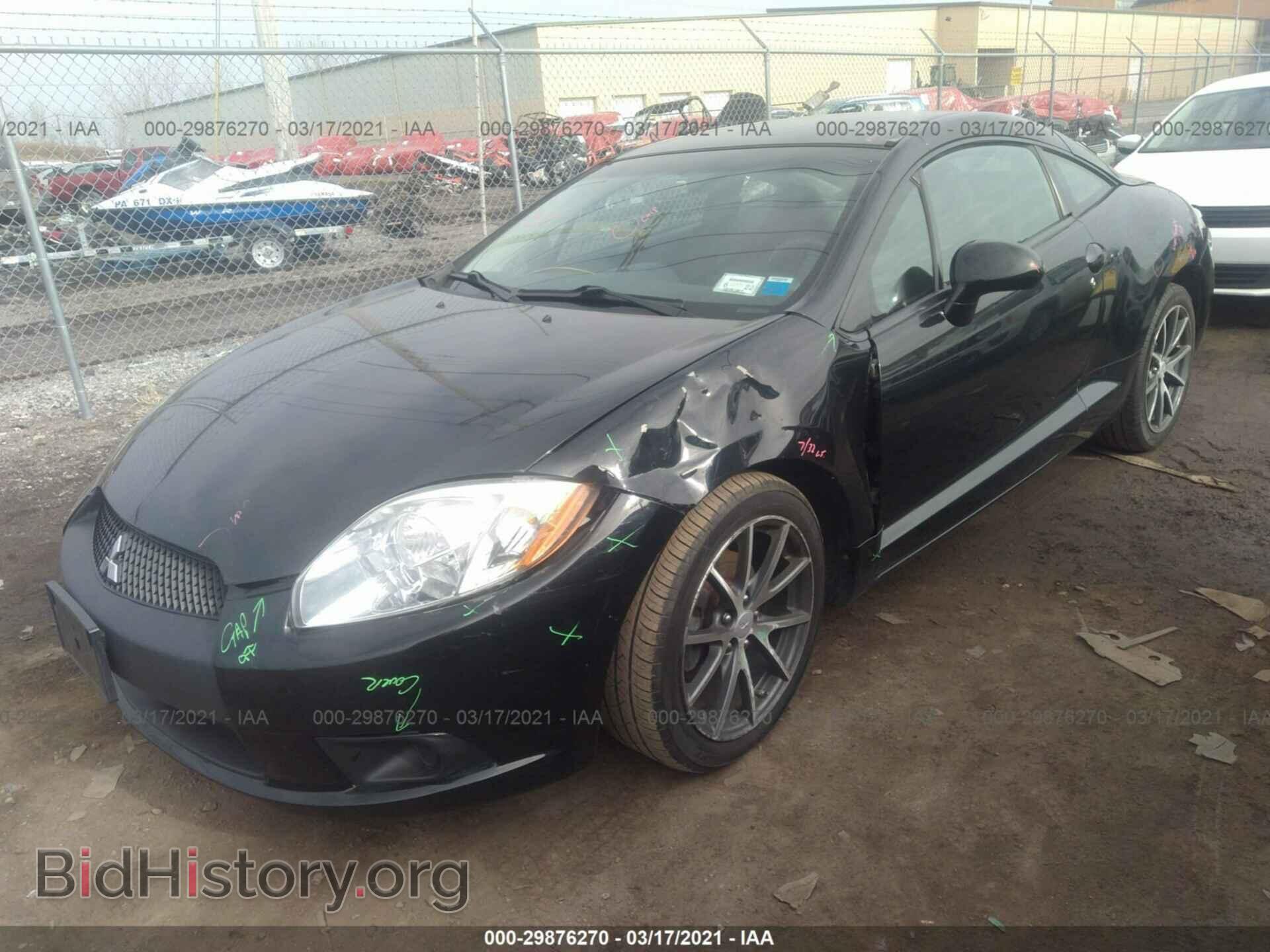 2012 MITSUBISHI ECLIPSE - VIN: 4A31K5DFXCE004572 - Фото 2