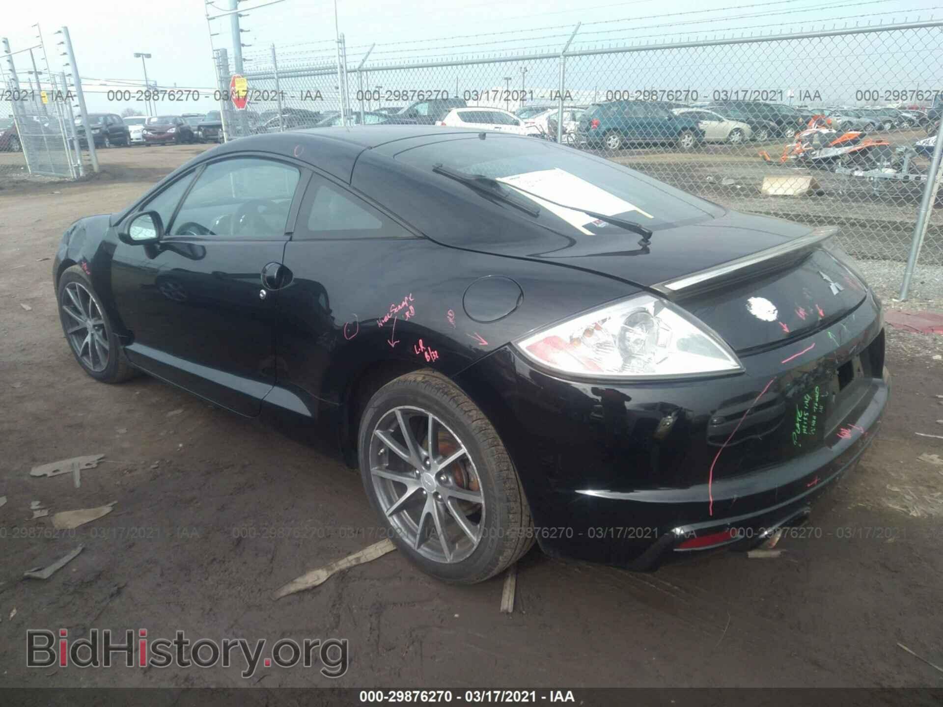 2012 MITSUBISHI ECLIPSE - VIN: 4A31K5DFXCE004572 - Фото 3
