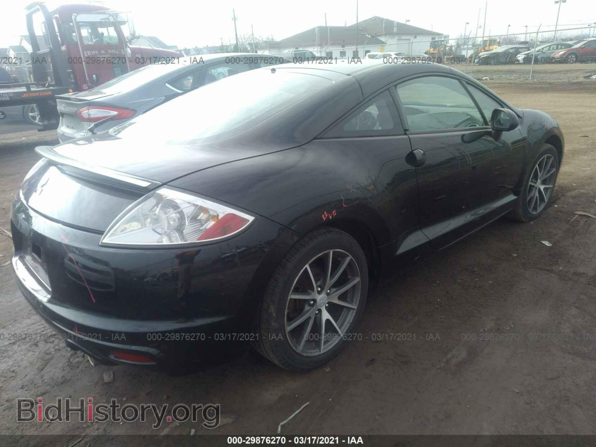 2012 MITSUBISHI ECLIPSE - VIN: 4A31K5DFXCE004572 - Фото 4