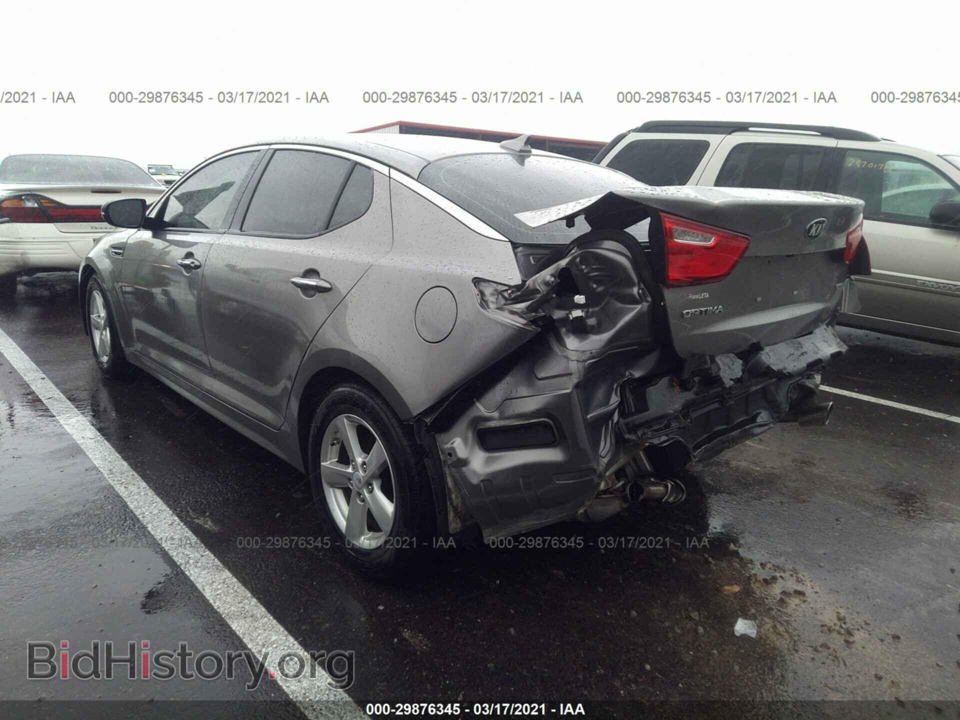 2015 KIA OPTIMA - VIN: 5XXGM4A78FG476364 - Фото 3