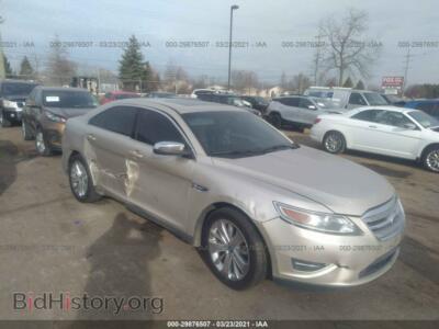 2011 Ford TAURUS LIMITED, gold — VIN 1FAHP2FW6BG185077, IAAI