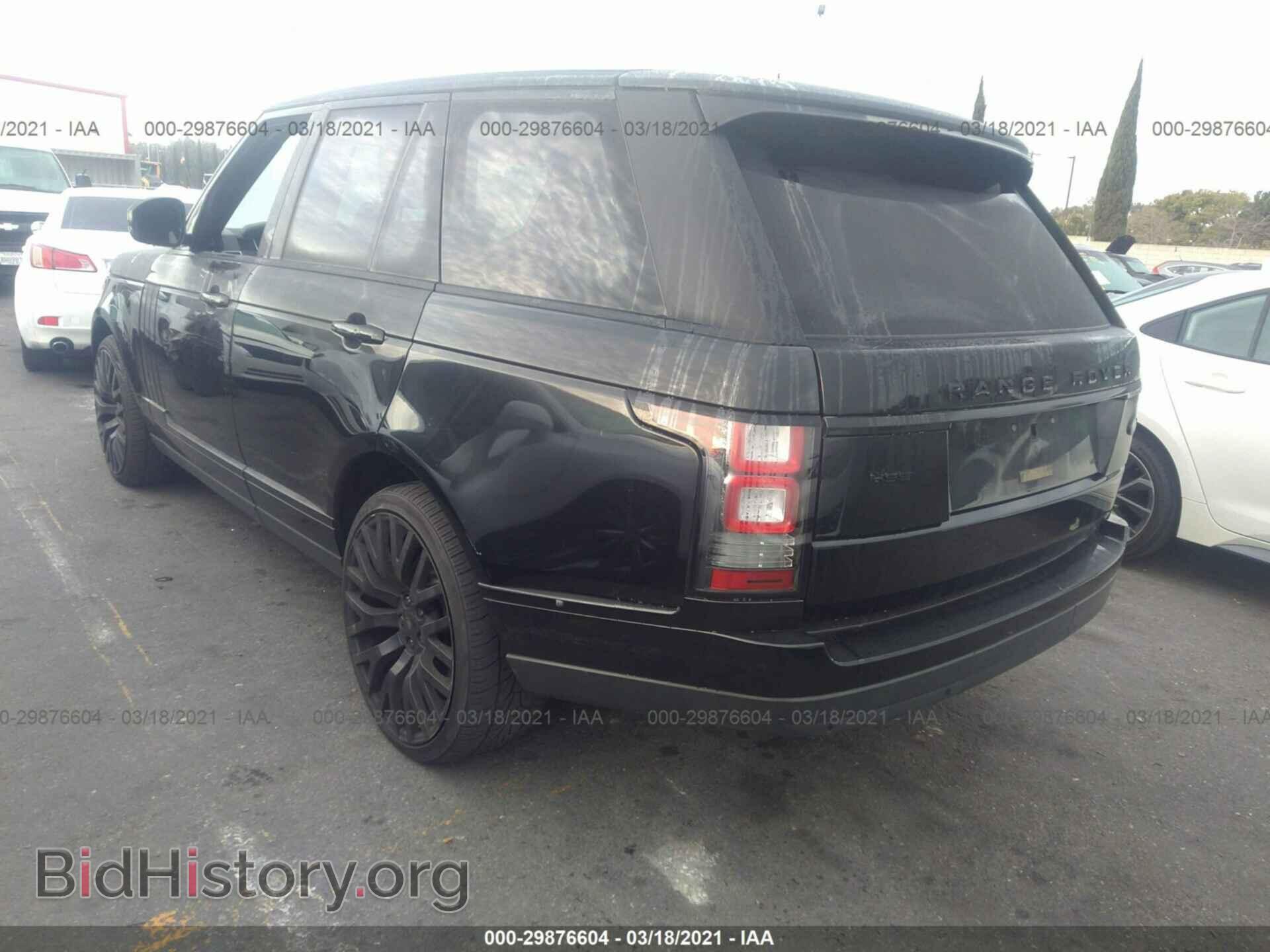 2015 LAND ROVER RANGE ROVER - VIN: SALGS2VF3FA224540 - Фото 3