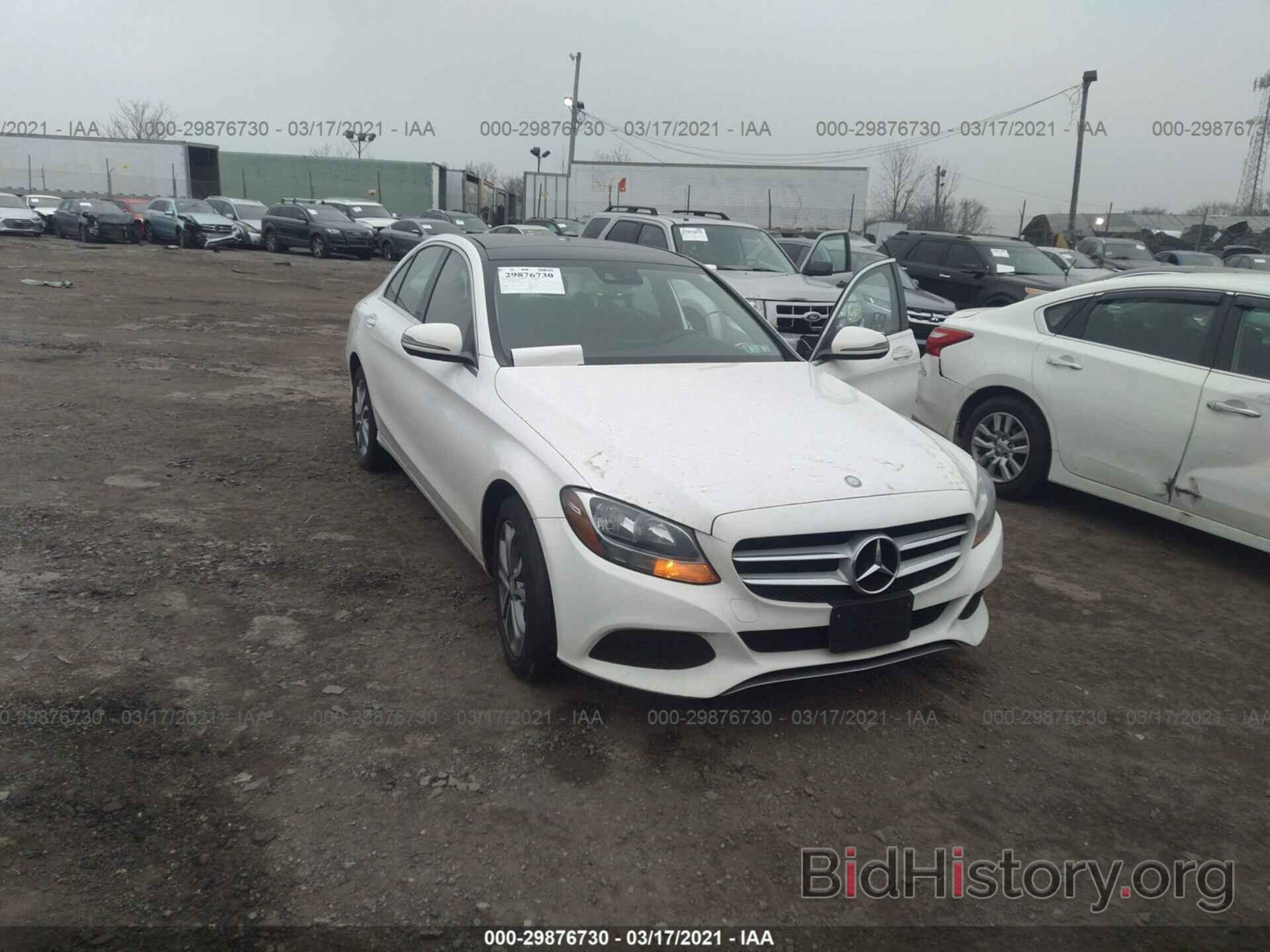 Photo 55SWF4KB7GU123397 - MERCEDES-BENZ C-CLASS 2016