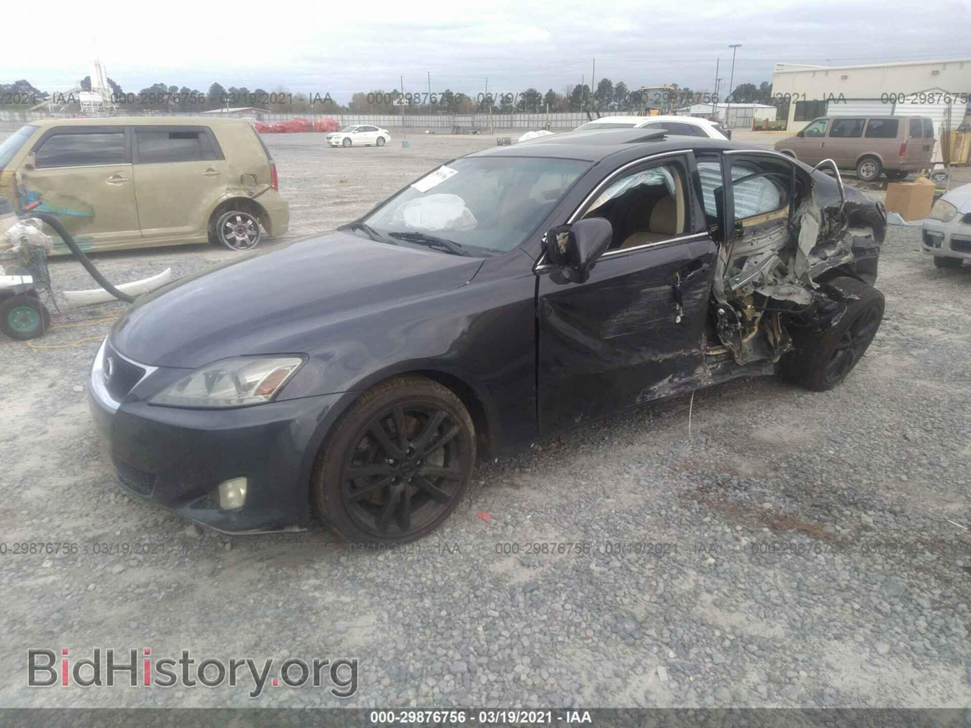2007 LEXUS IS 350 - VIN: JTHBE262075016242 - Фото 2