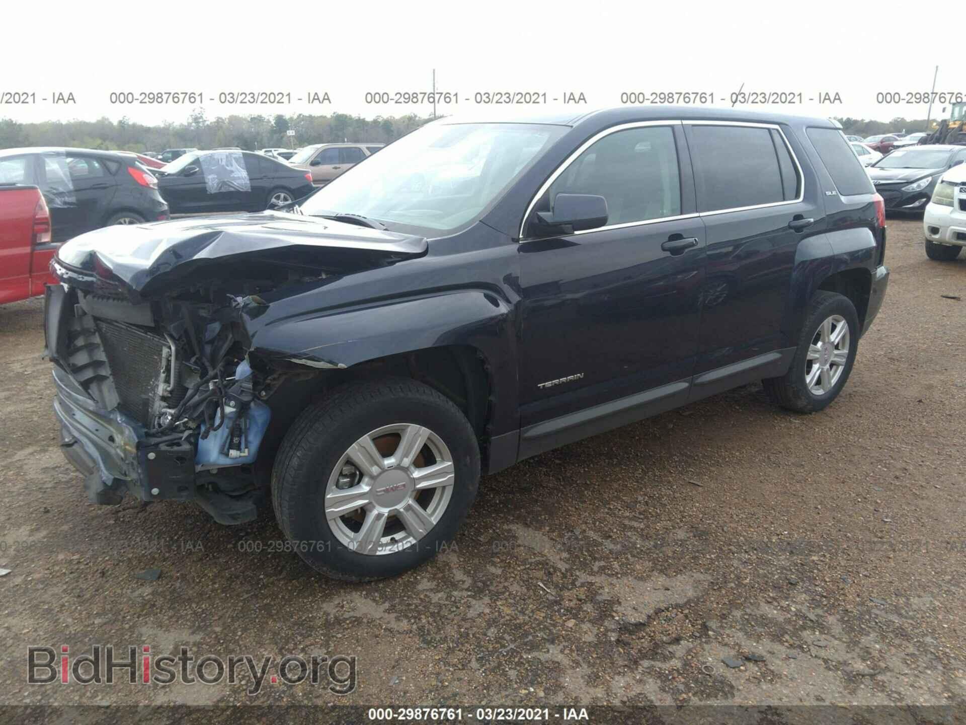 2016 GMC TERRAIN - VIN: 2GKALMEK6G6255352 - Photo 2