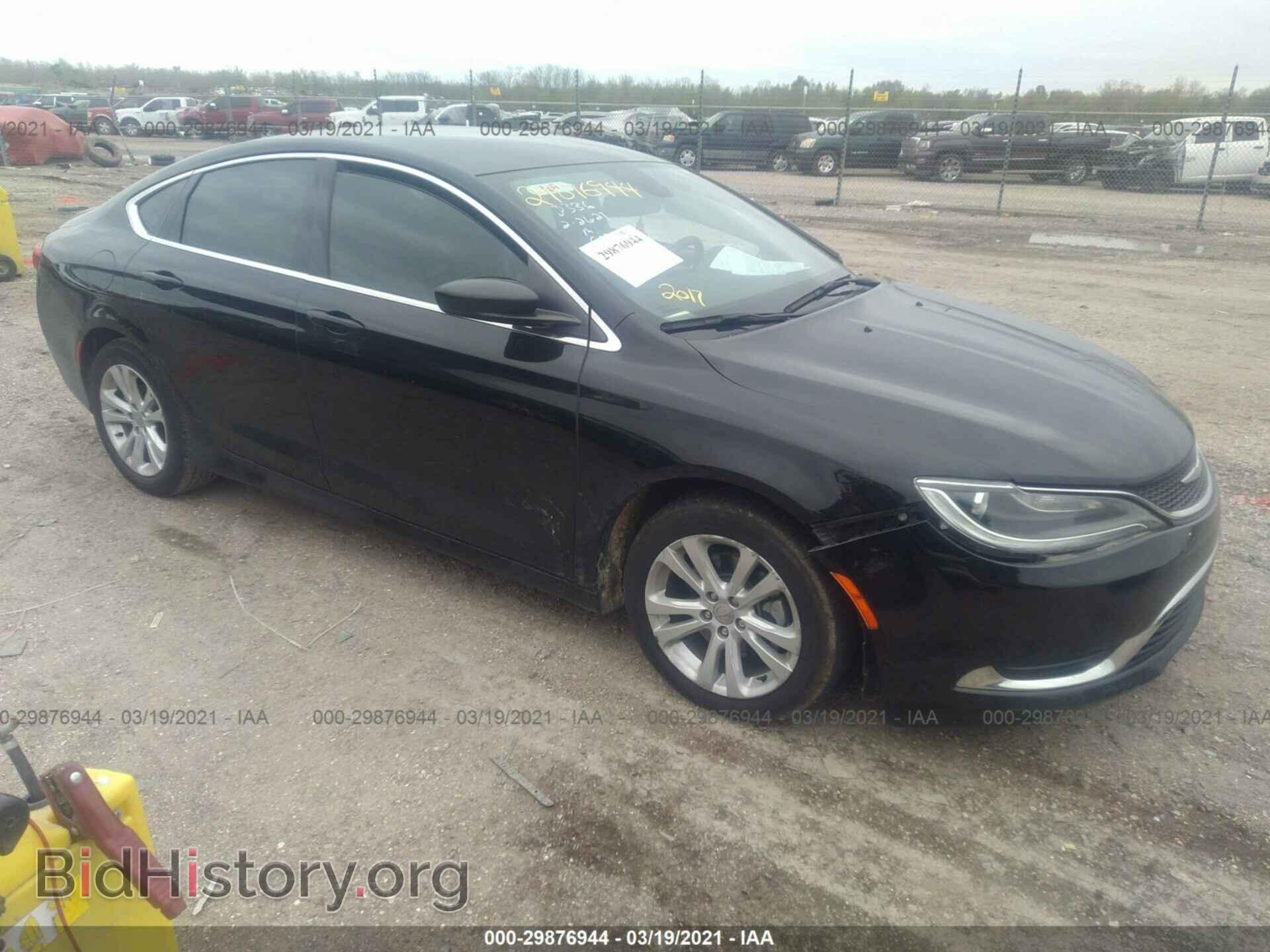 Photo 1C3CCCAB6HN508336 - CHRYSLER 200 2017
