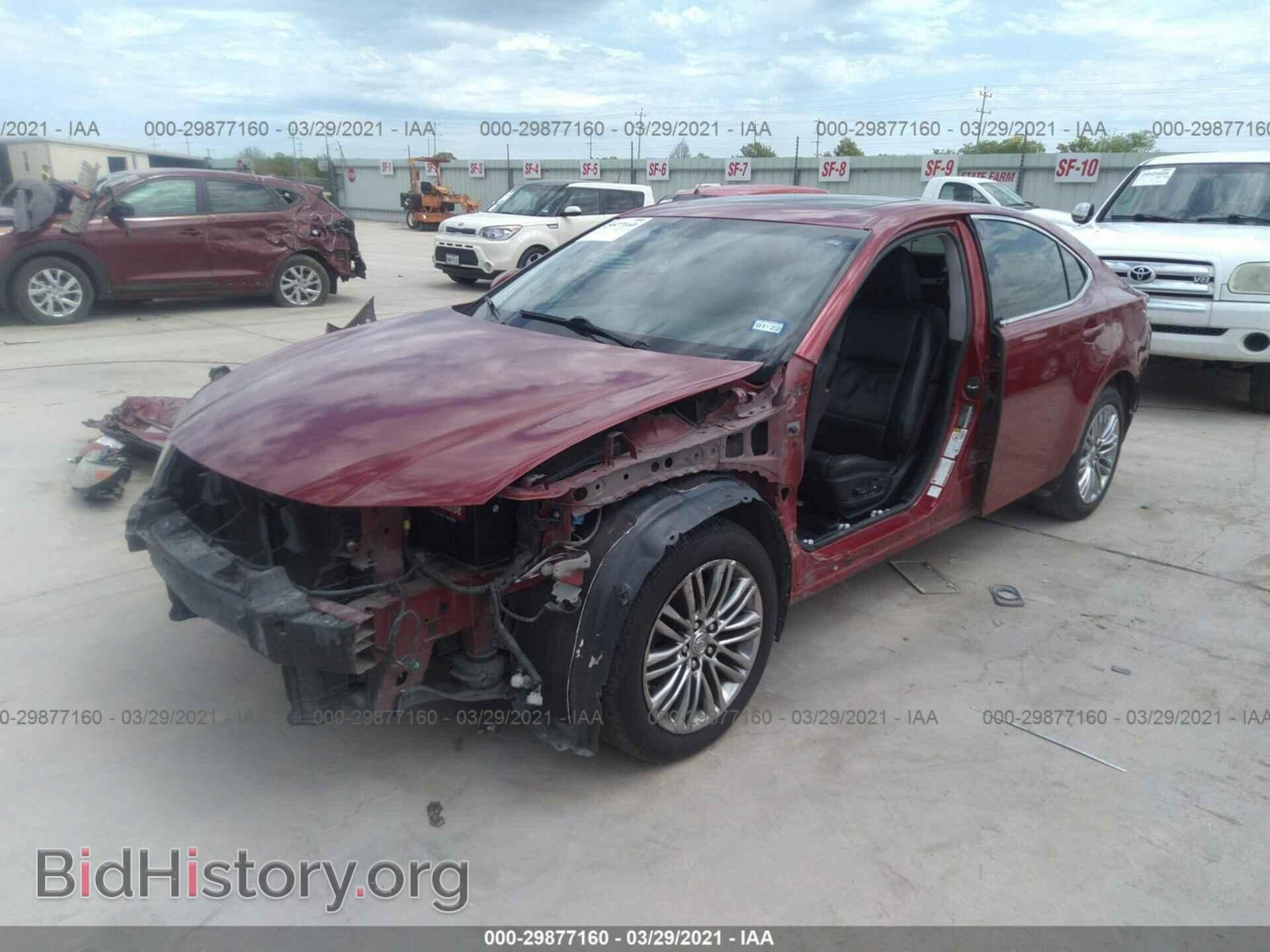 2013 LEXUS ES 350 - VIN: JTHBK1GG5D2080576 - Фото 2