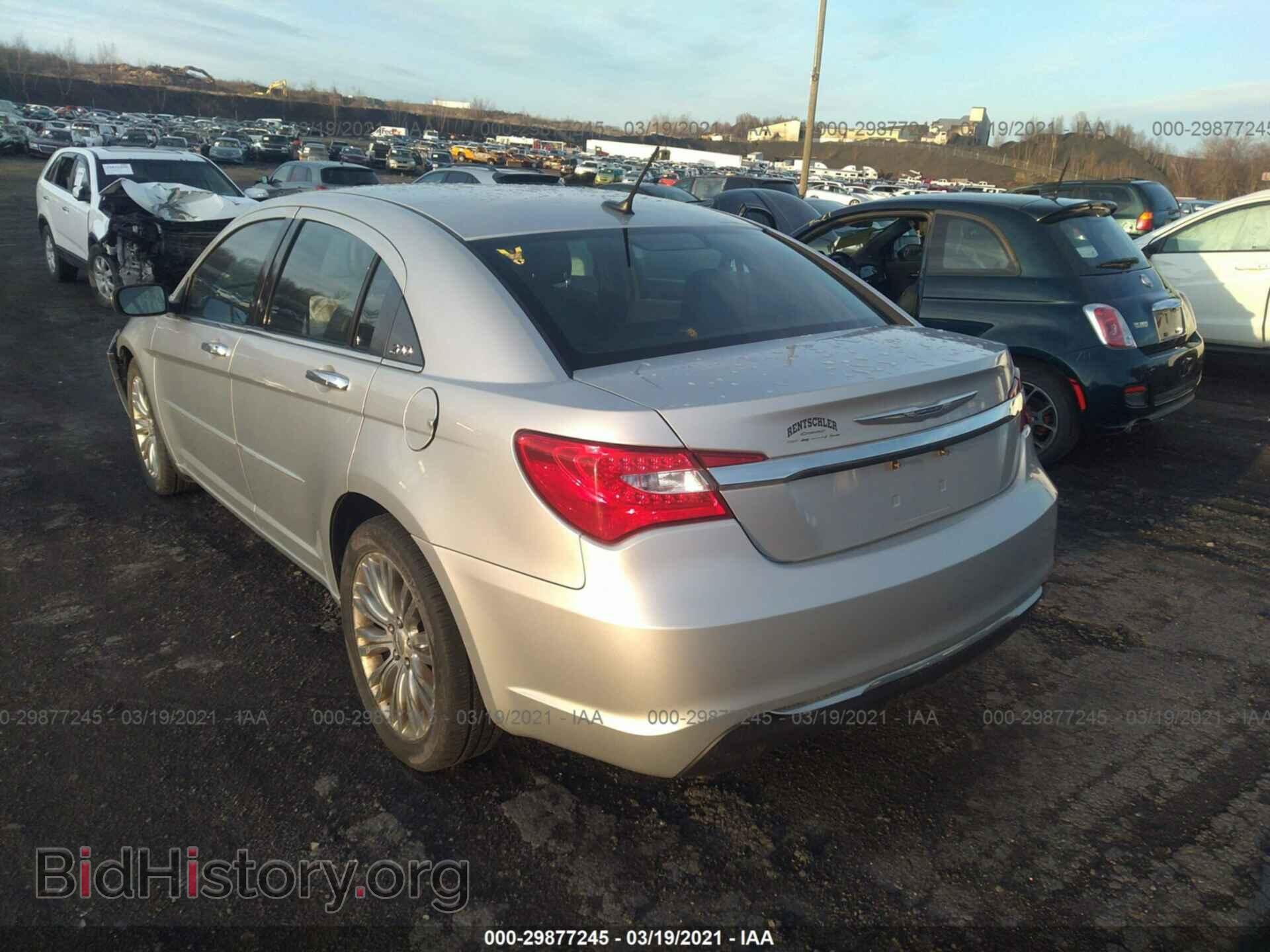 2012 CHRYSLER 200 - VIN: 1C3CCBCB1CN325958 - Фото 3
