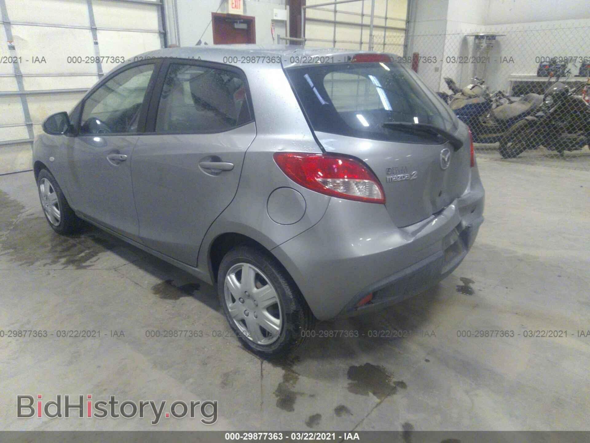 2014 MAZDA MAZDA2 - VIN: JM1DE1KZ8E0176371 - Фото 3