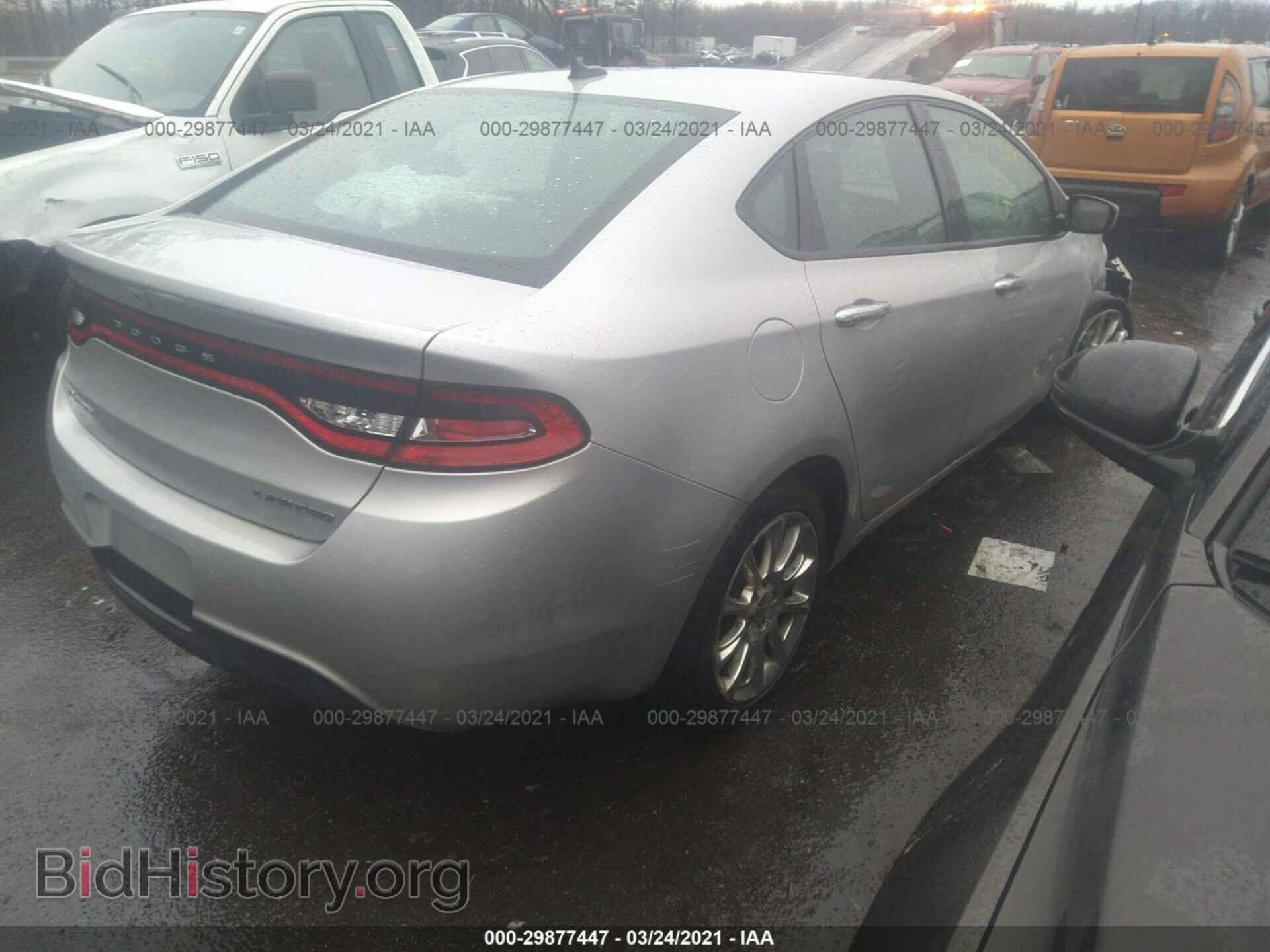 2013 DODGE DART - VIN: 1C3CDFCA2DD231588 - Фото 4