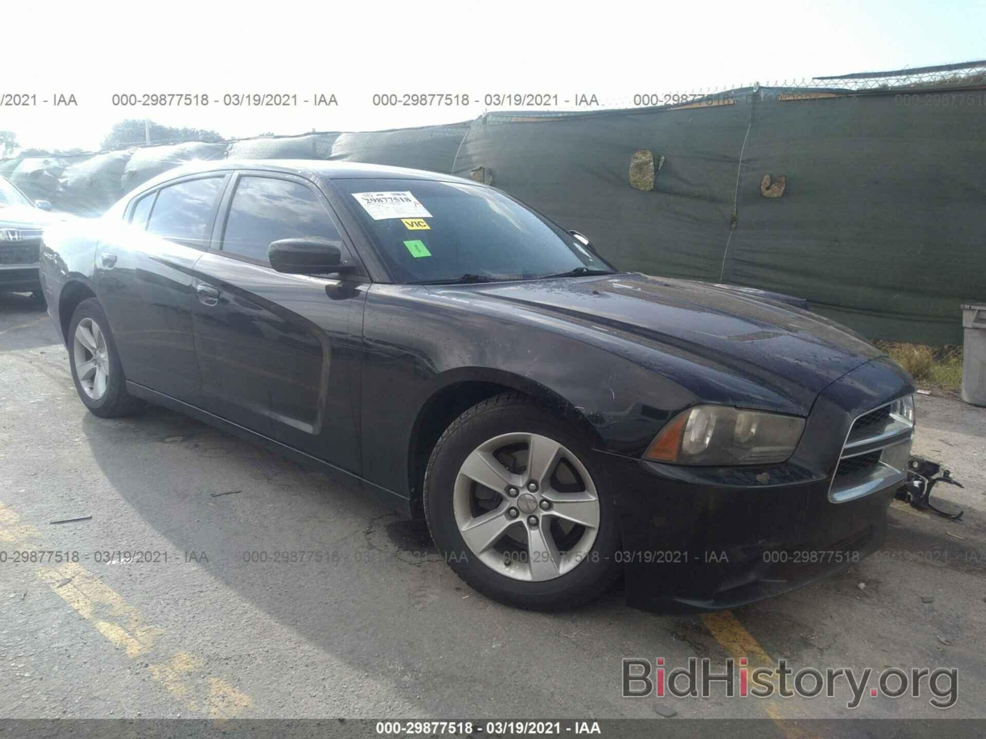 Photo 2C3CDXBG6EH172884 - DODGE CHARGER 2014