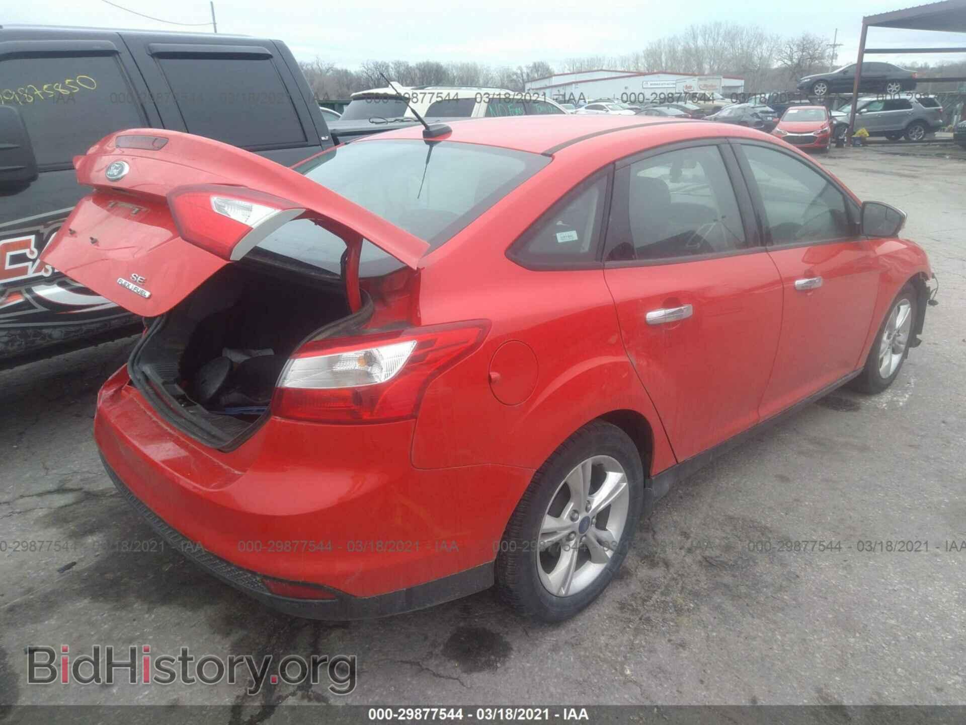 2014 FORD FOCUS - VIN: 1FADP3F22EL392322 - Фото 4