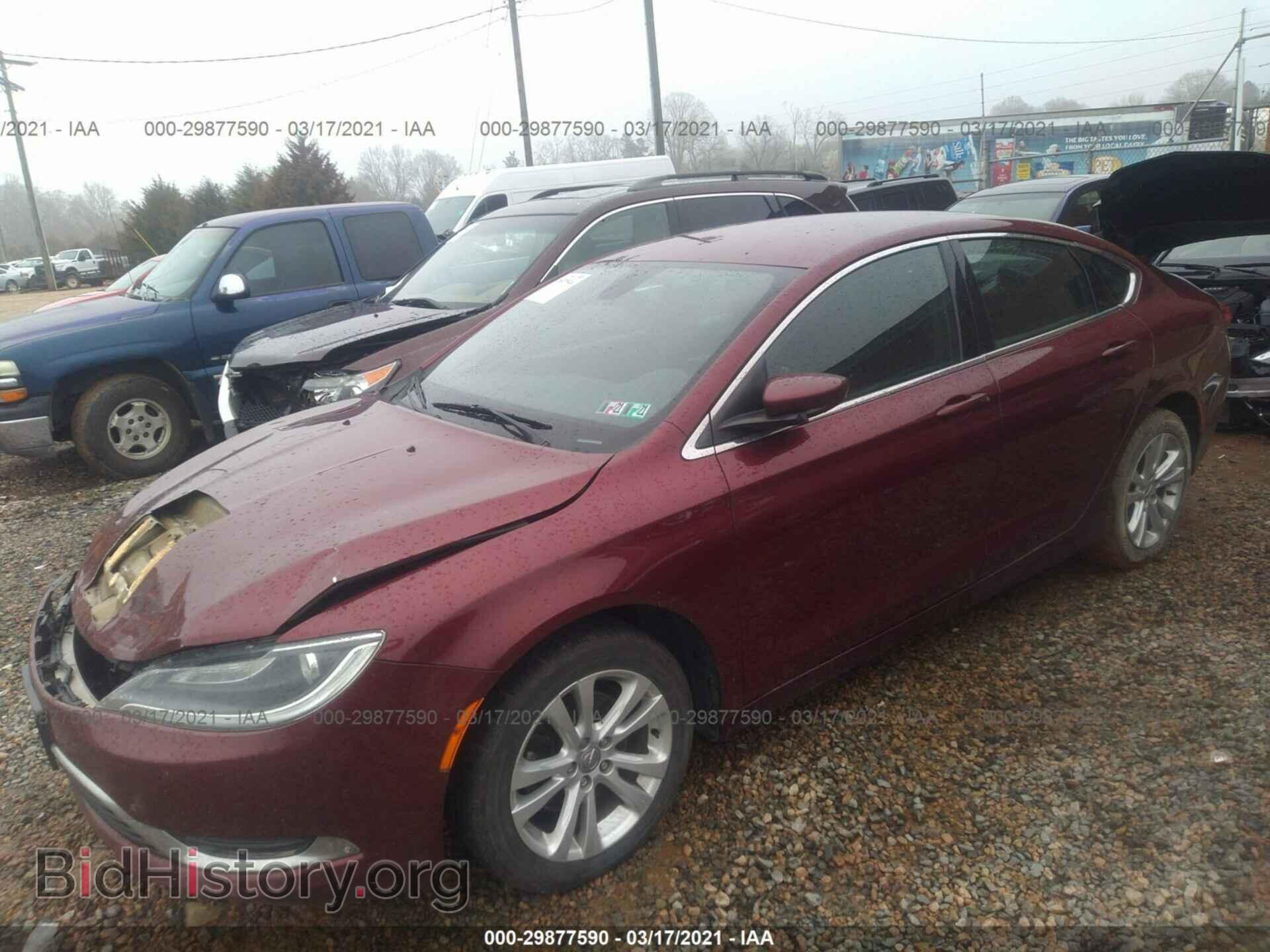 2015 CHRYSLER 200 - VIN: 1C3CCCAB3FN534616 - Фото 2
