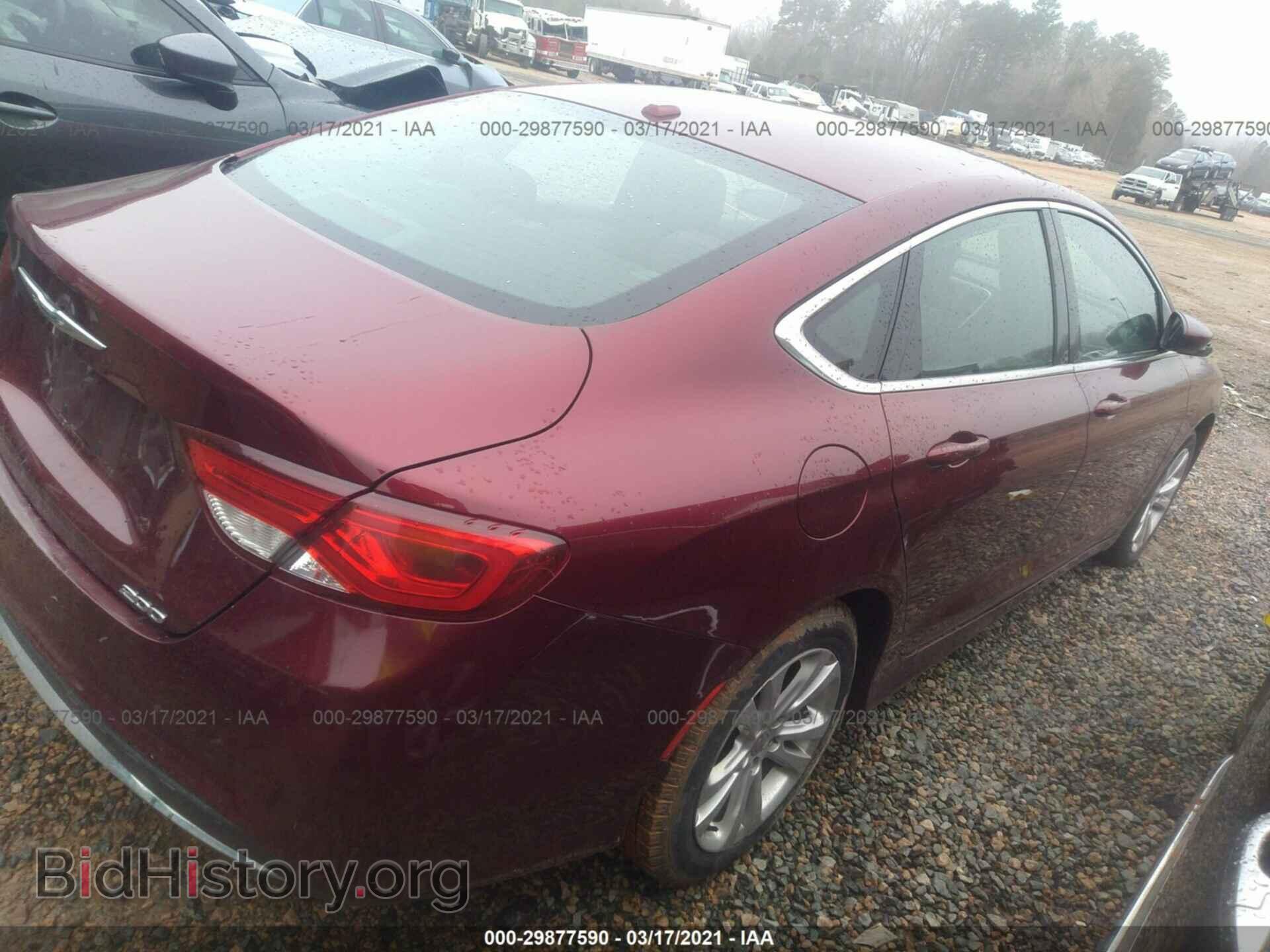 2015 CHRYSLER 200 - VIN: 1C3CCCAB3FN534616 - Фото 4