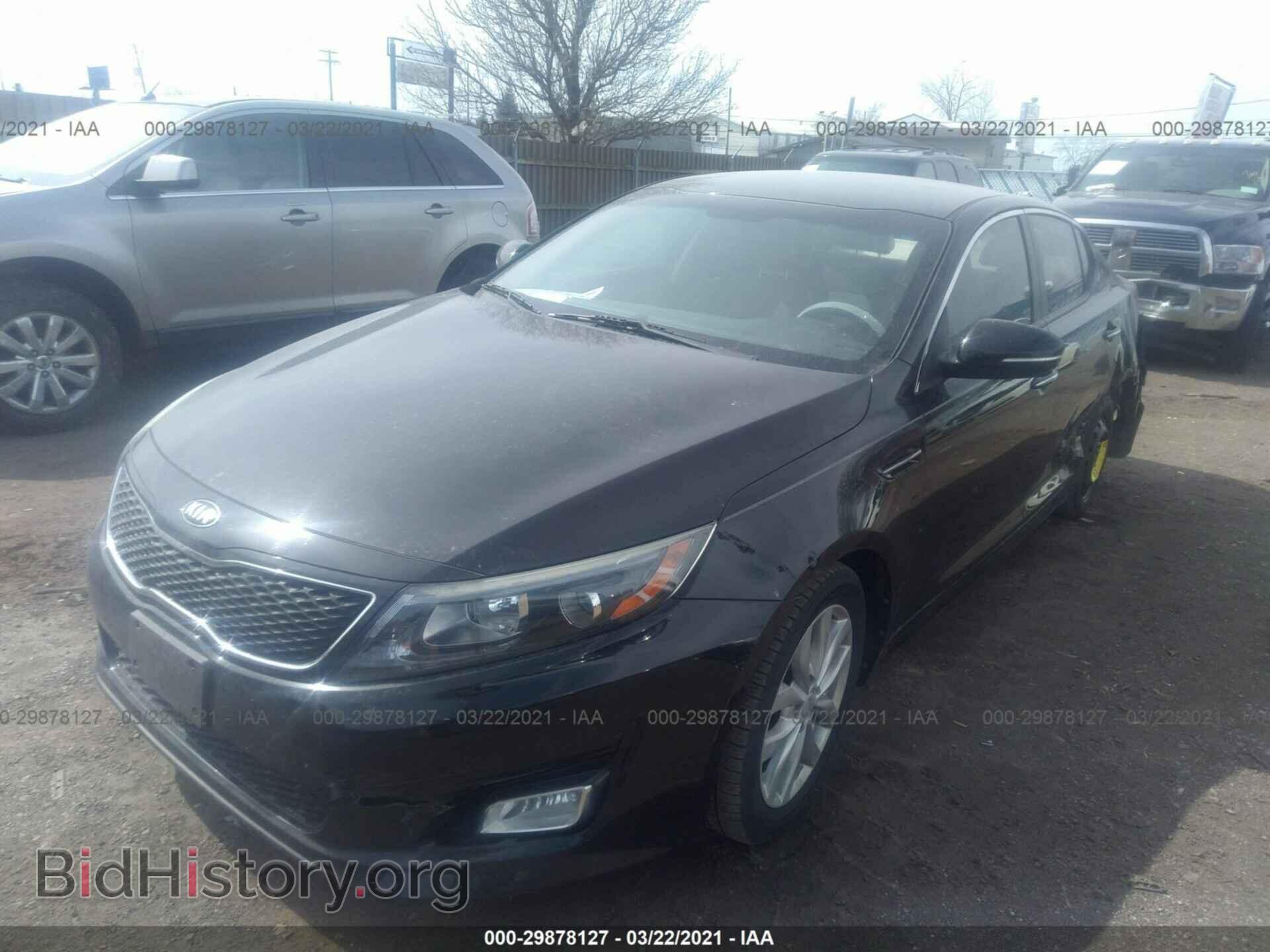 2015 KIA OPTIMA - VIN: 5XXGN4A75FG355031 - Фото 2