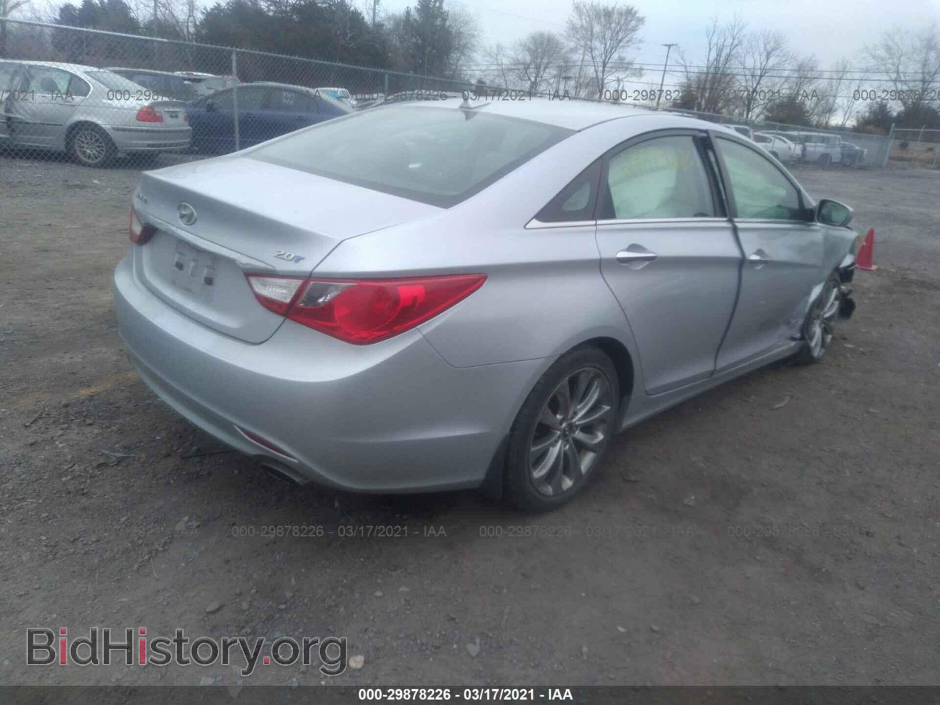 2012 HYUNDAI SONATA - VIN: 5NPEC4AB5CH328204 - Фото 4