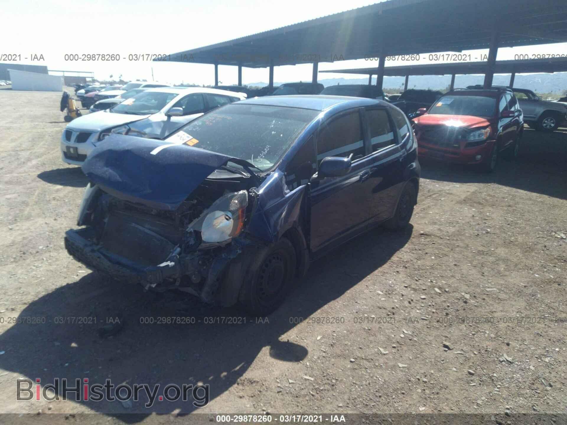 2013 HONDA FIT - VIN: JHMGE8H36DC059604 - Фото 2