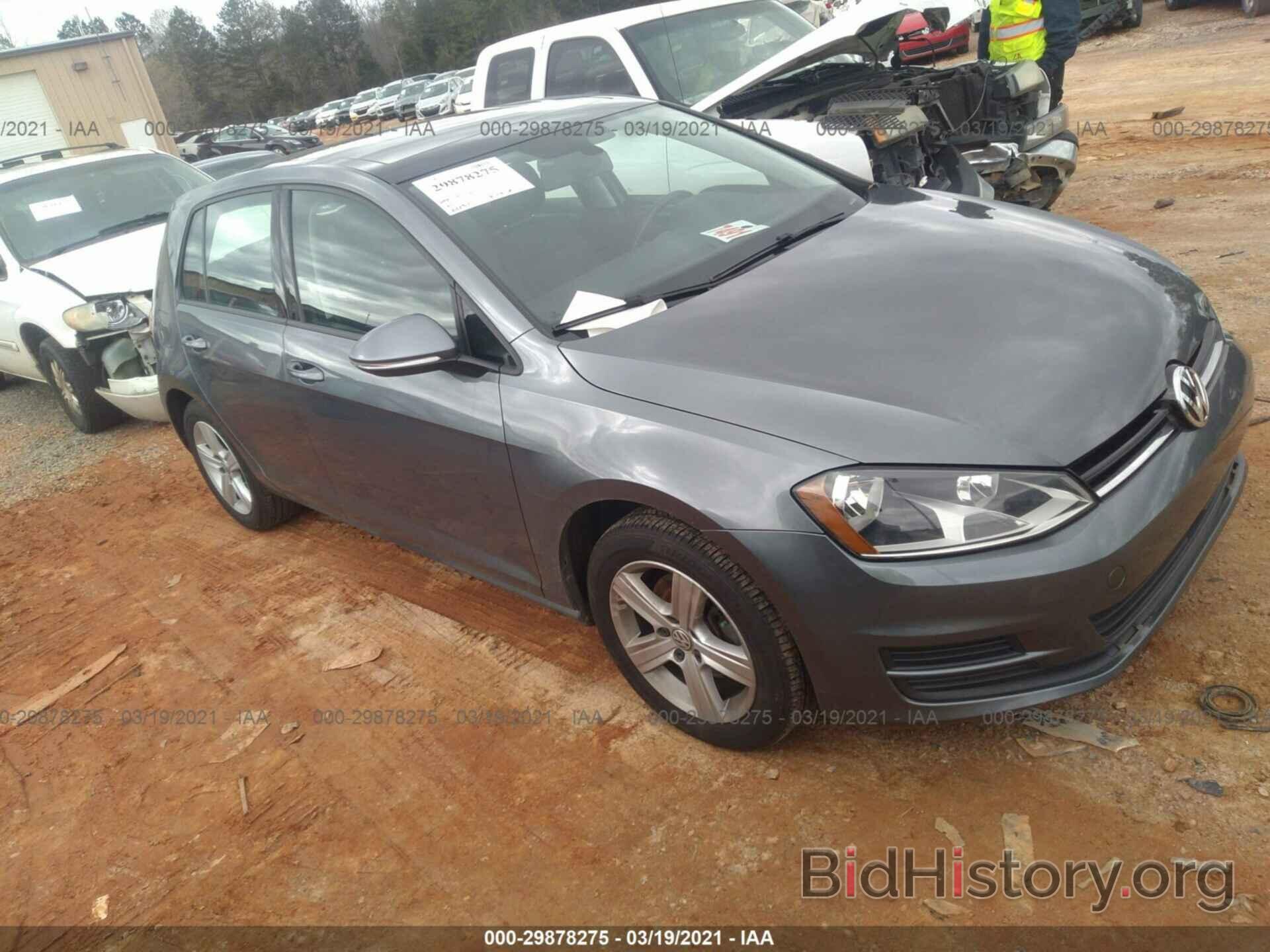 Photo 3VW217AU3HM074390 - VOLKSWAGEN GOLF 2017