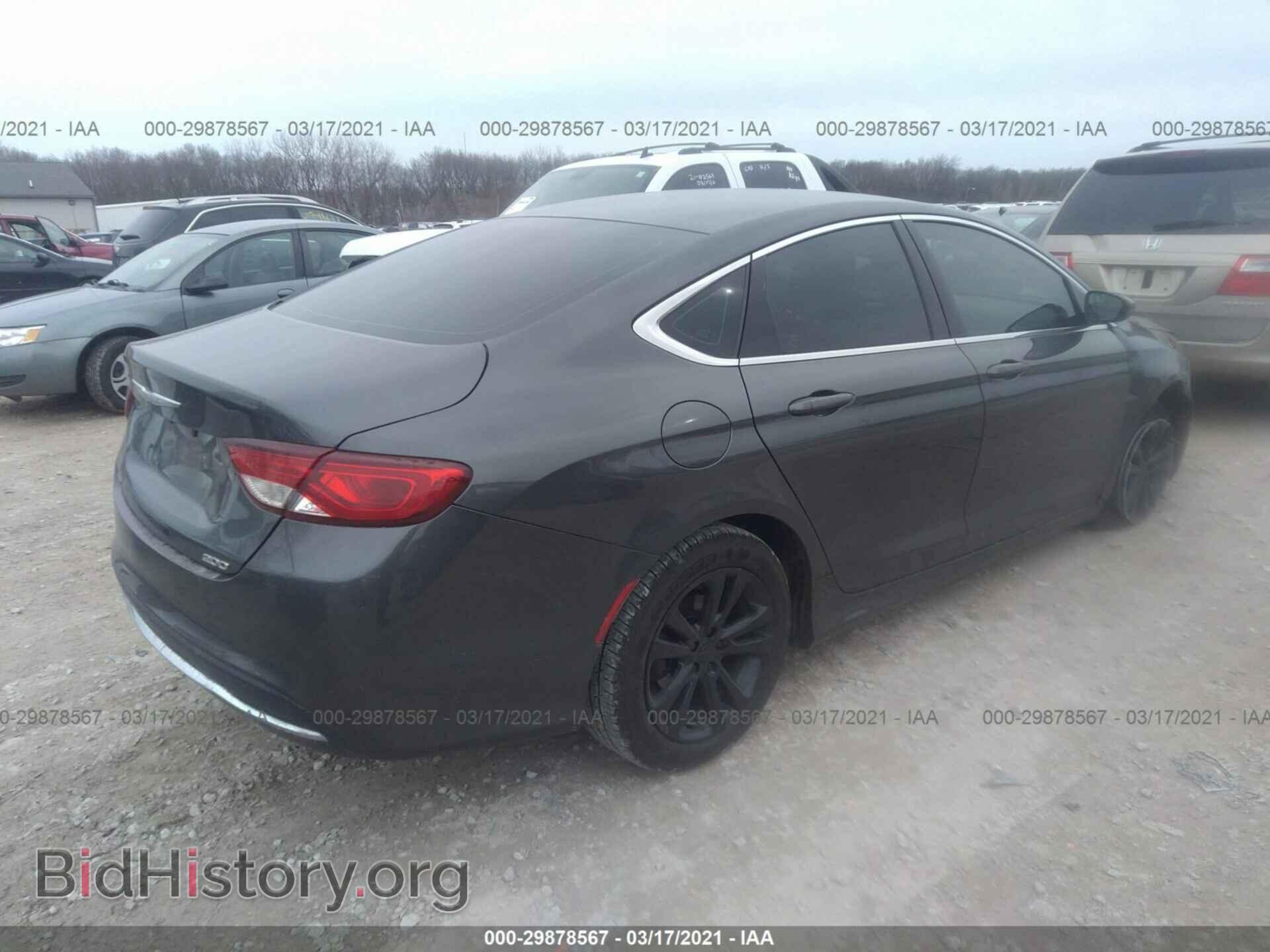 2015 CHRYSLER 200 - VIN: 1C3CCCAB4FN579175 - Фото 4