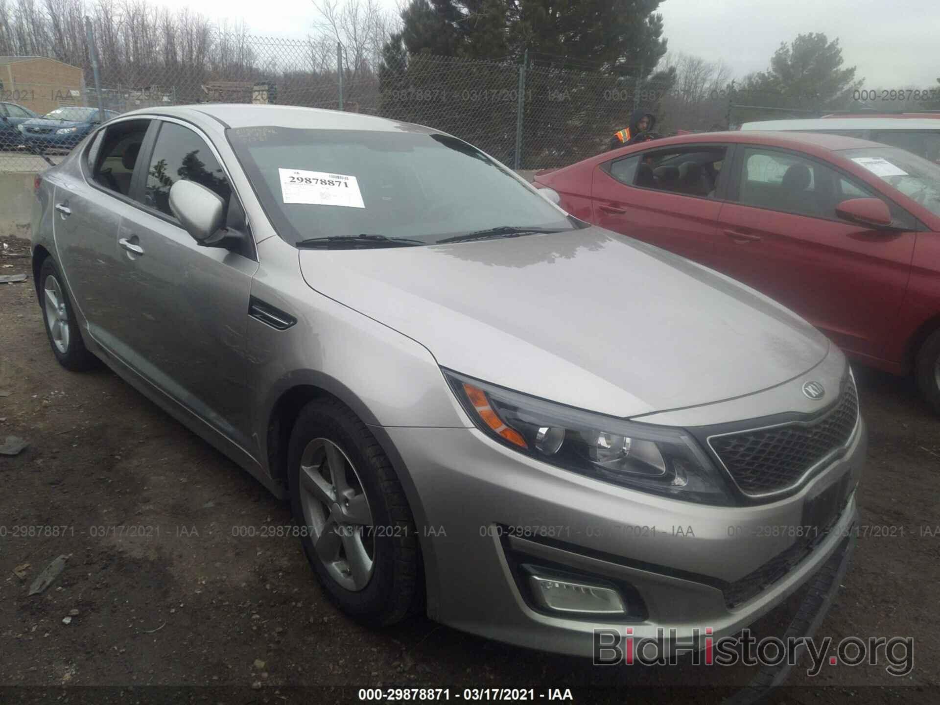 Фотография 5XXGM4A72FG384277 - KIA OPTIMA 2015