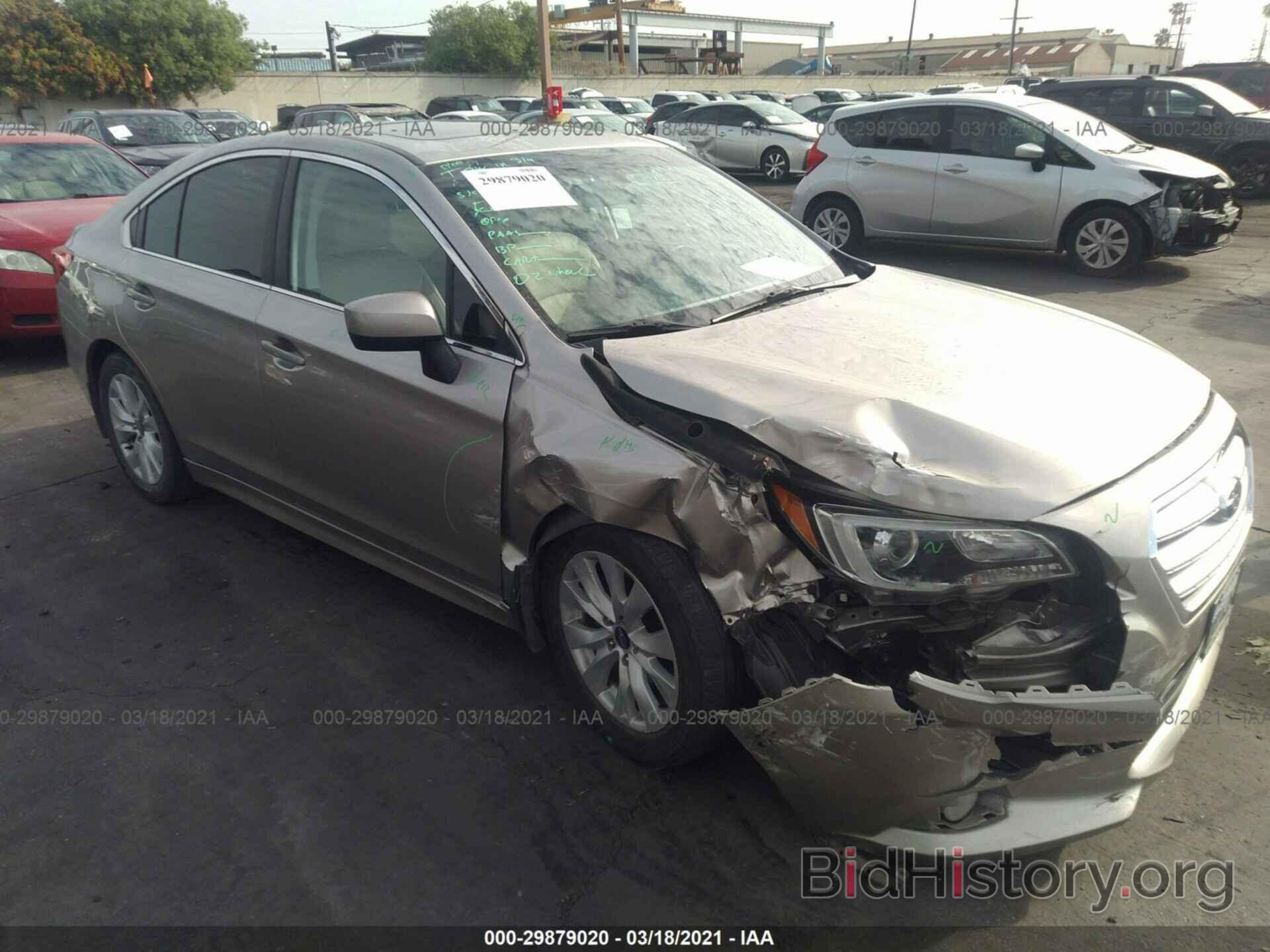 Photo 4S3BNAD6XG3057491 - SUBARU LEGACY 2016