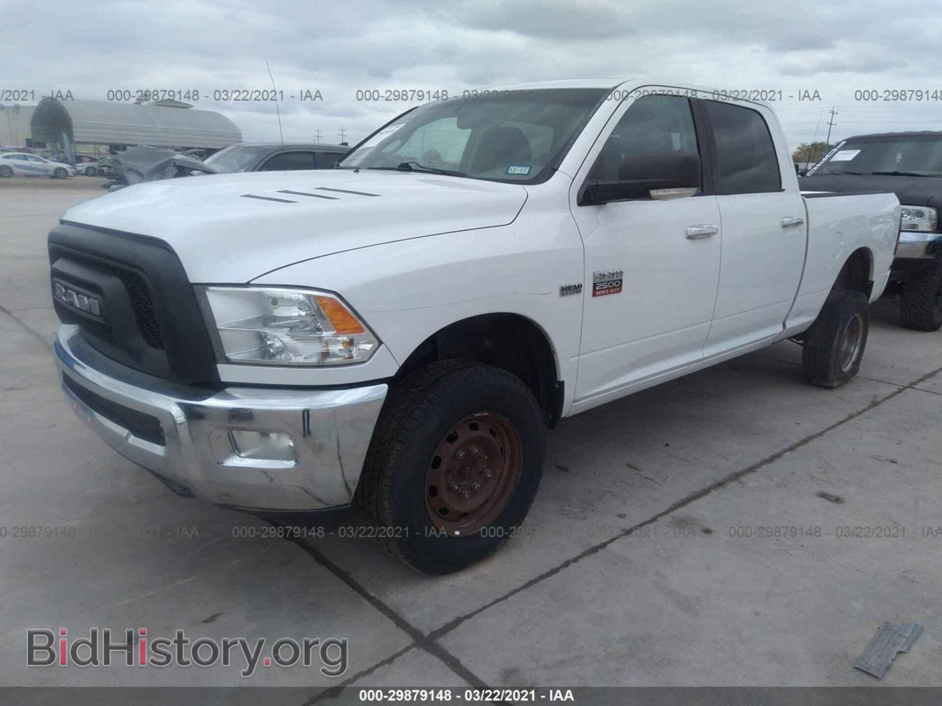 2012 RAM 2500 - VIN: 3C6TD5DT8CG221145 - Фото 2