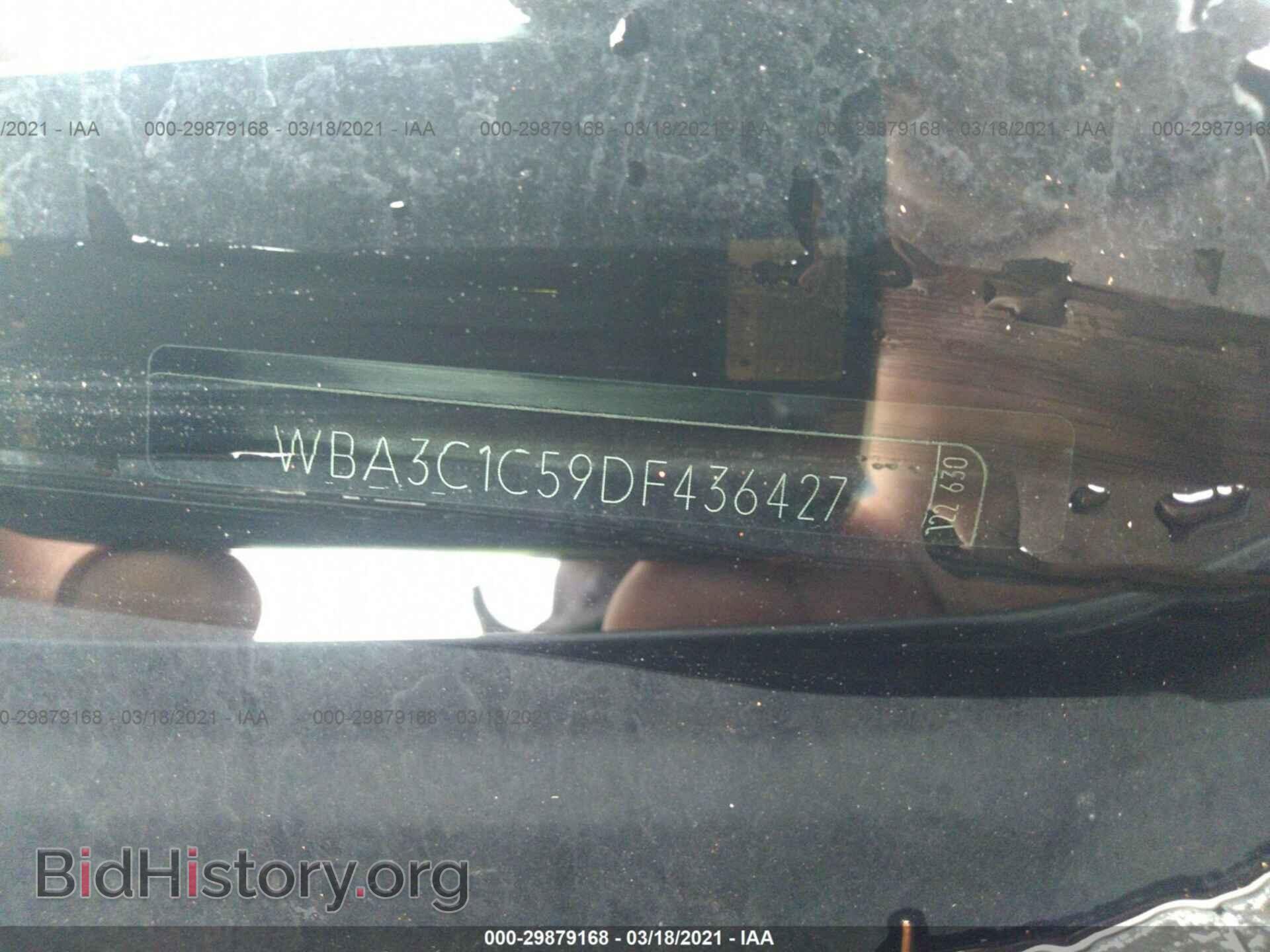 2013 BMW 3 SERIES - VIN: WBA3C1C59DF436427 - Фото 9
