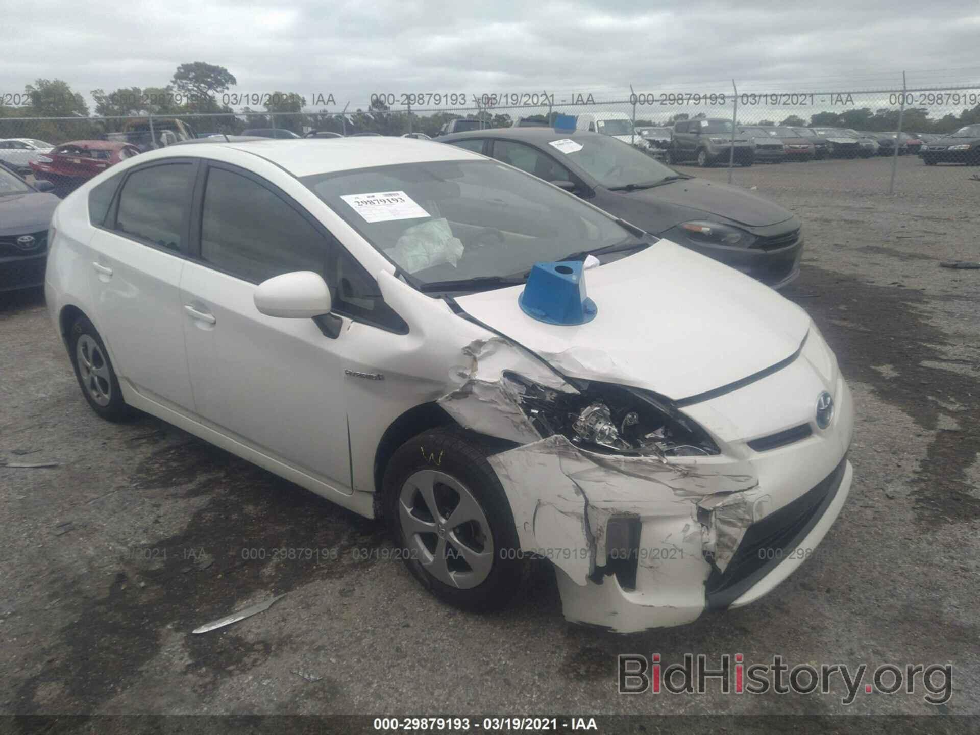 Photo JTDKN3DU6C5460599 - TOYOTA PRIUS 2012