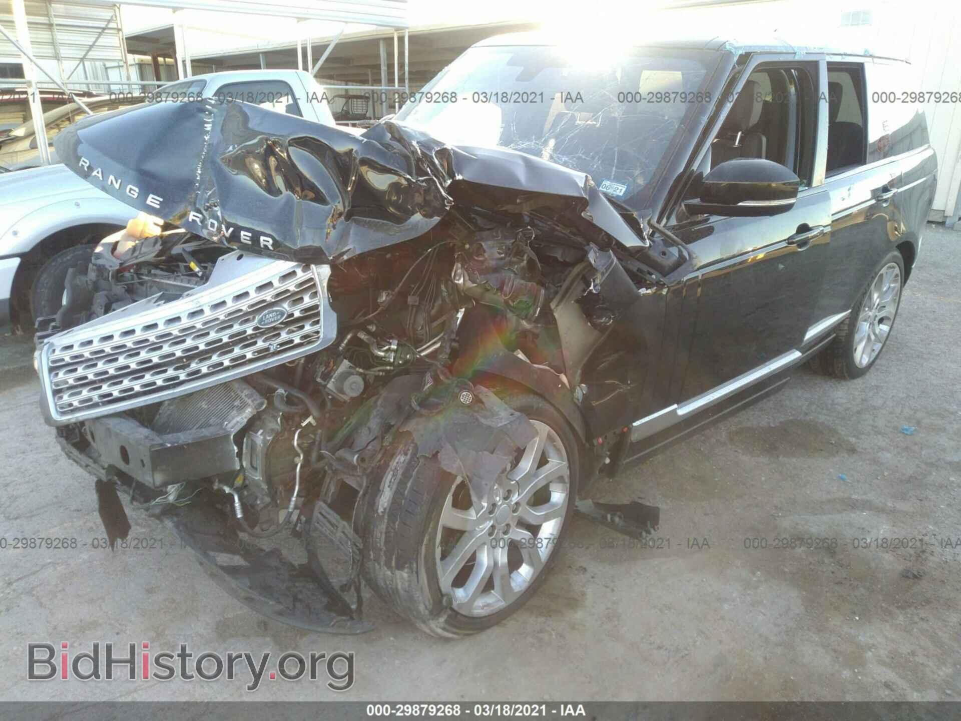 2016 LAND ROVER RANGE ROVER - VIN: SALGS2EF0GA310468 - Photo 2