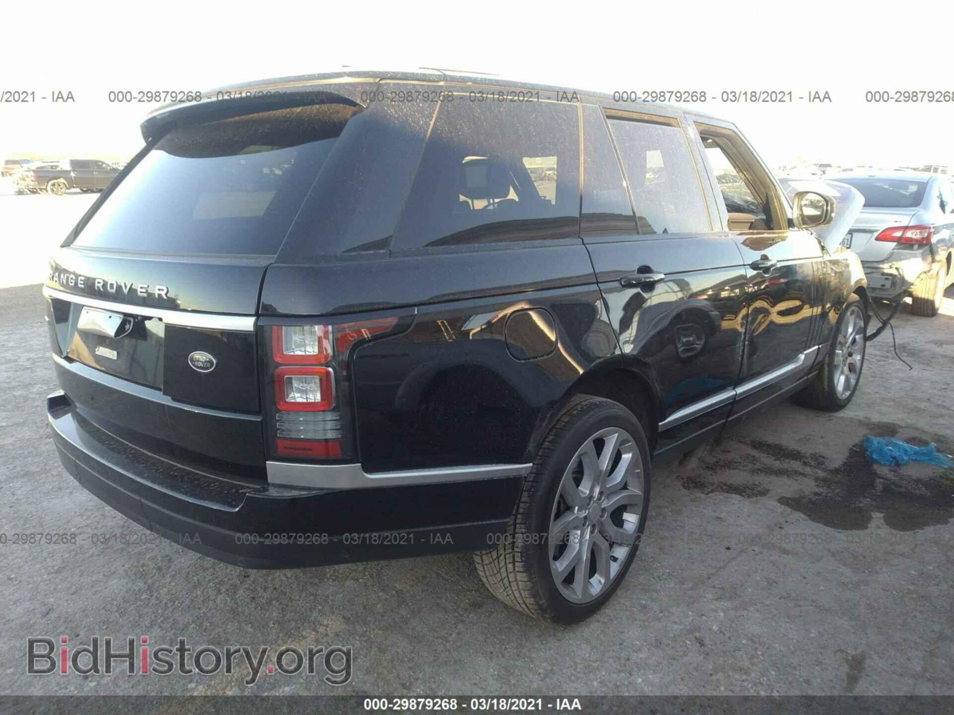 2016 LAND ROVER RANGE ROVER - VIN: SALGS2EF0GA310468 - Photo 4