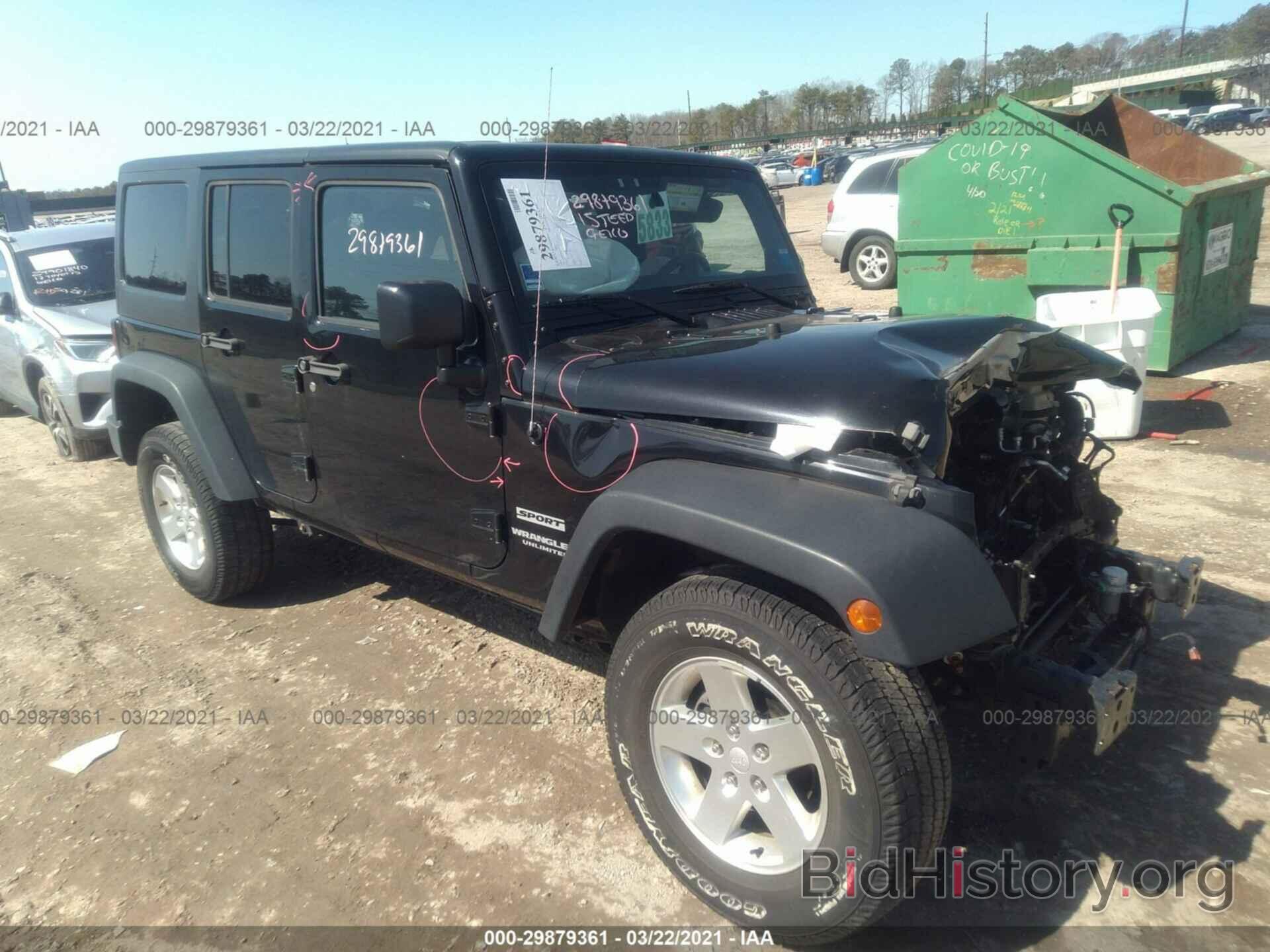 Photo 1C4BJWDGXFL717254 - JEEP WRANGLER UNLIMITED 2015